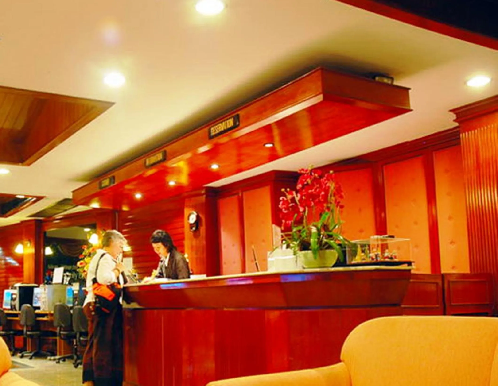 People in Silom Village Inn