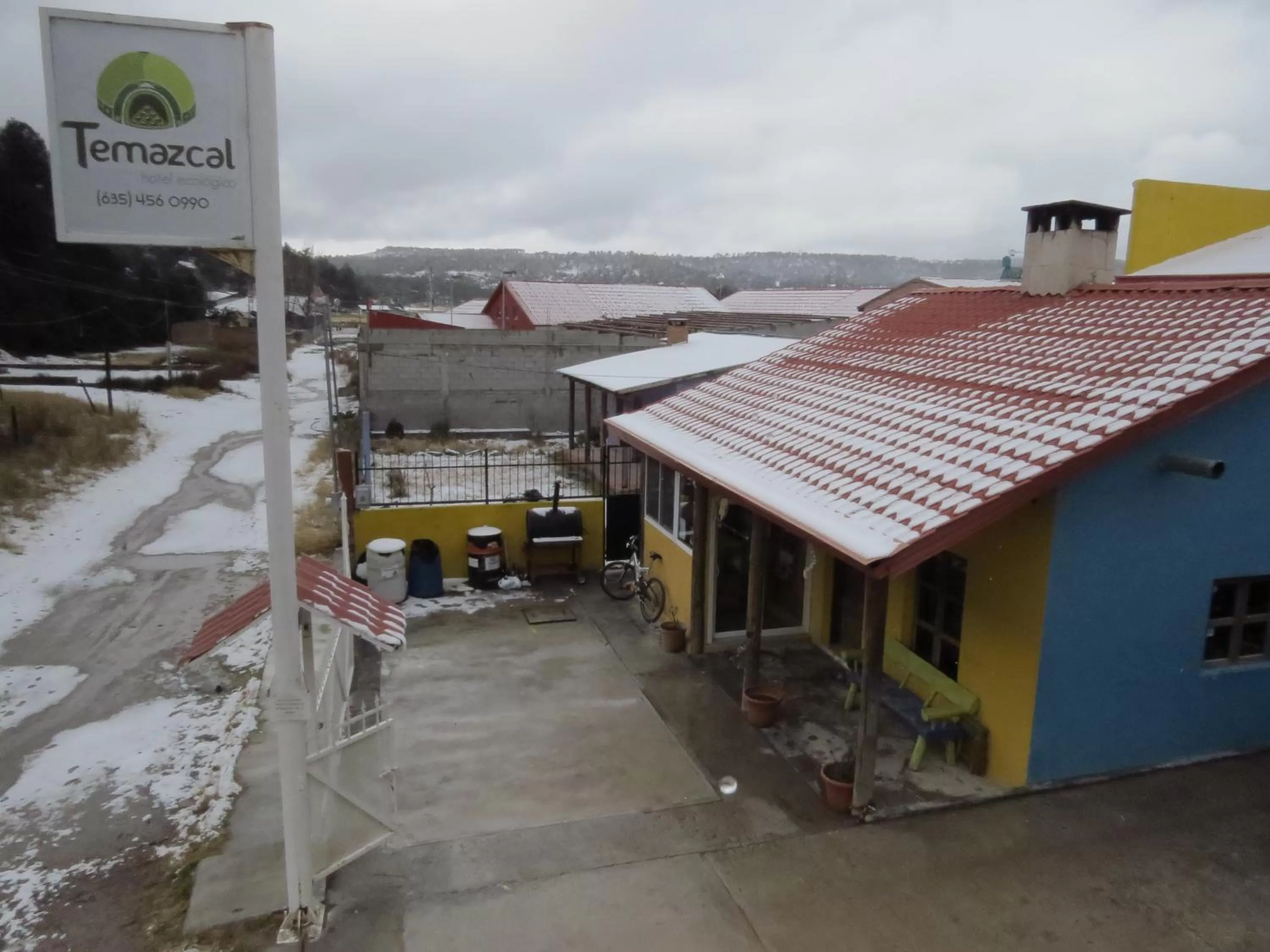 Property building in Hotel Ecológico Temazcal