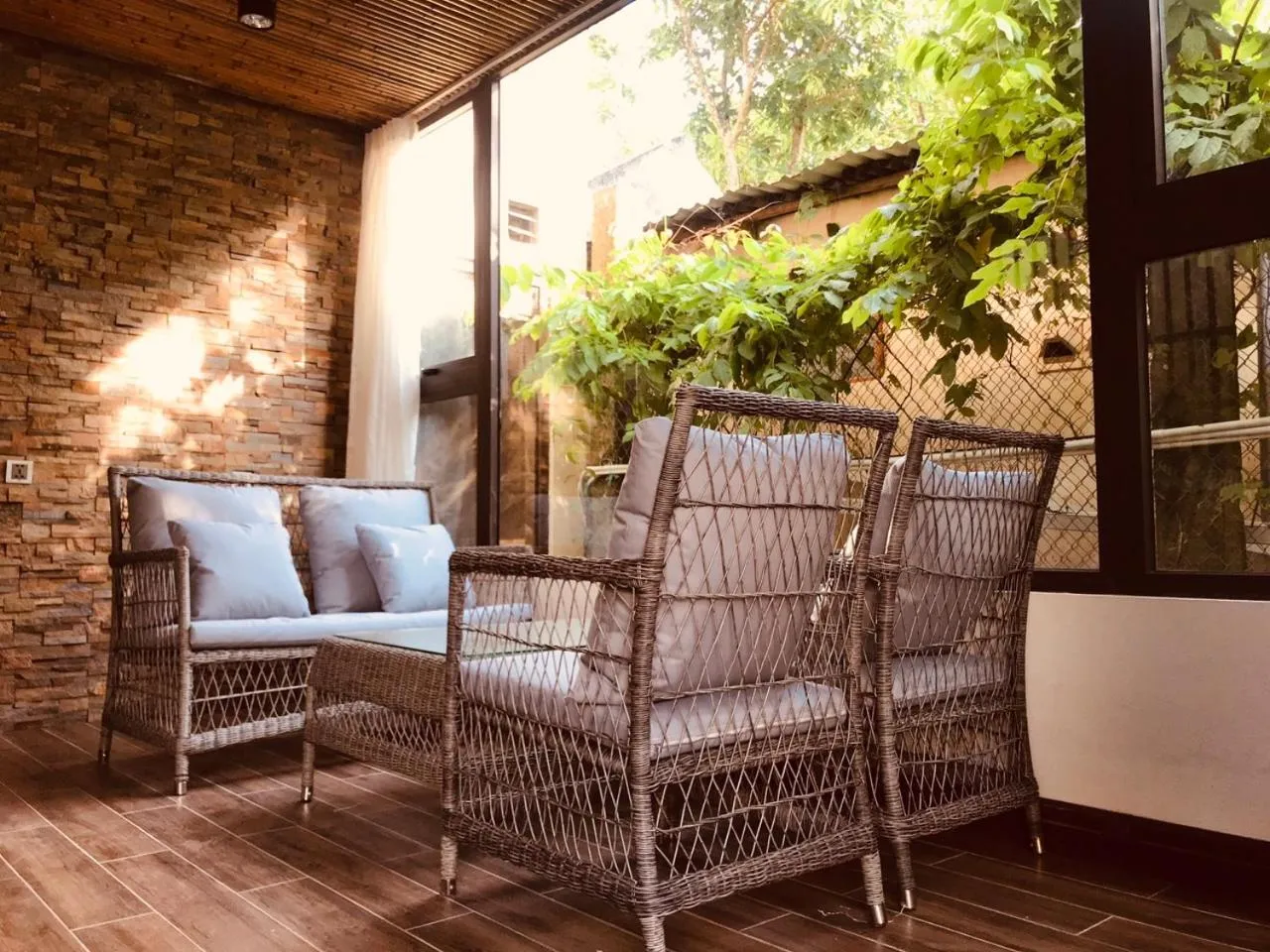 Living room in Coral Bay Resort