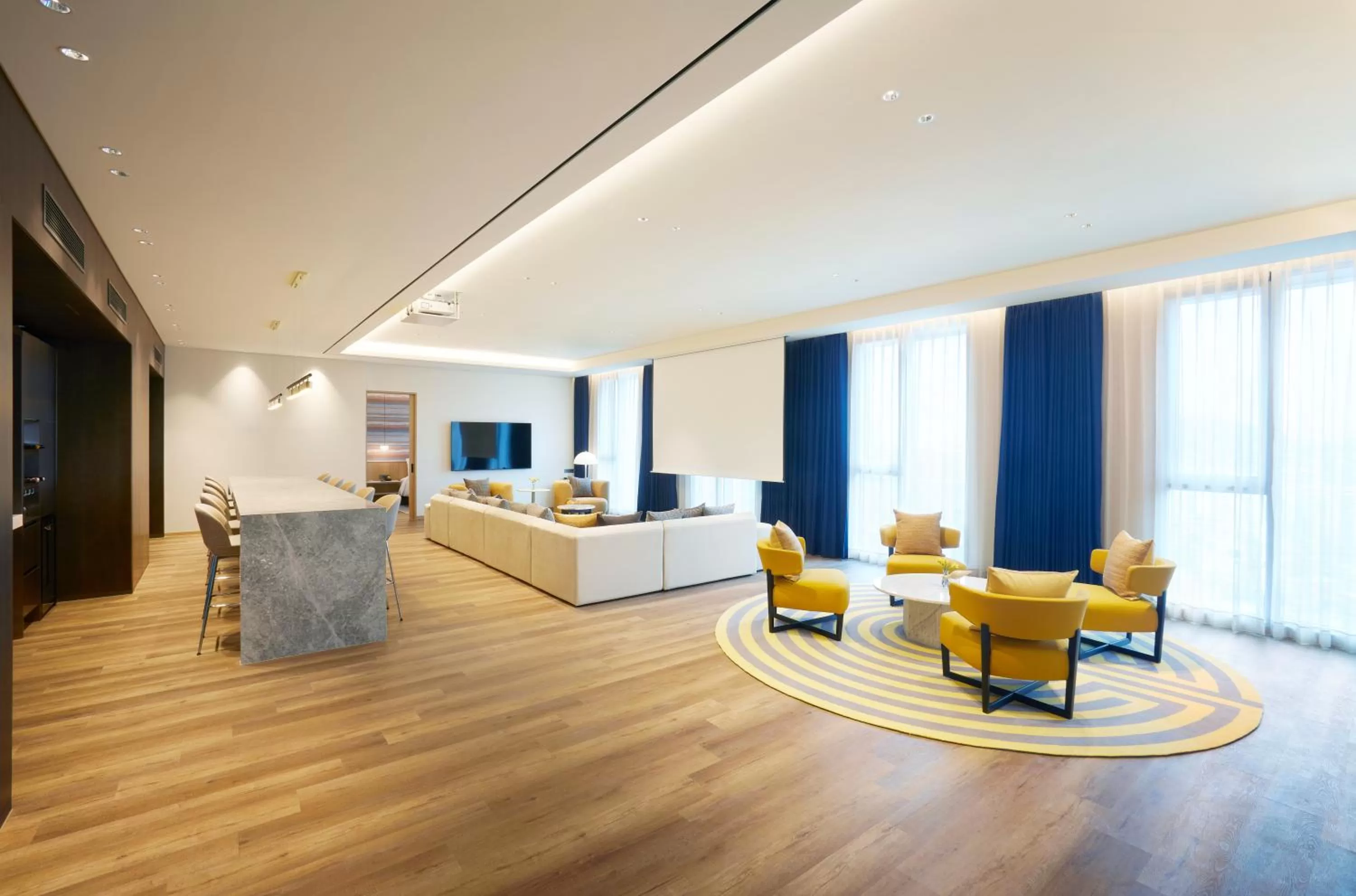 Living room in voco Seoul Gangnam by IHG