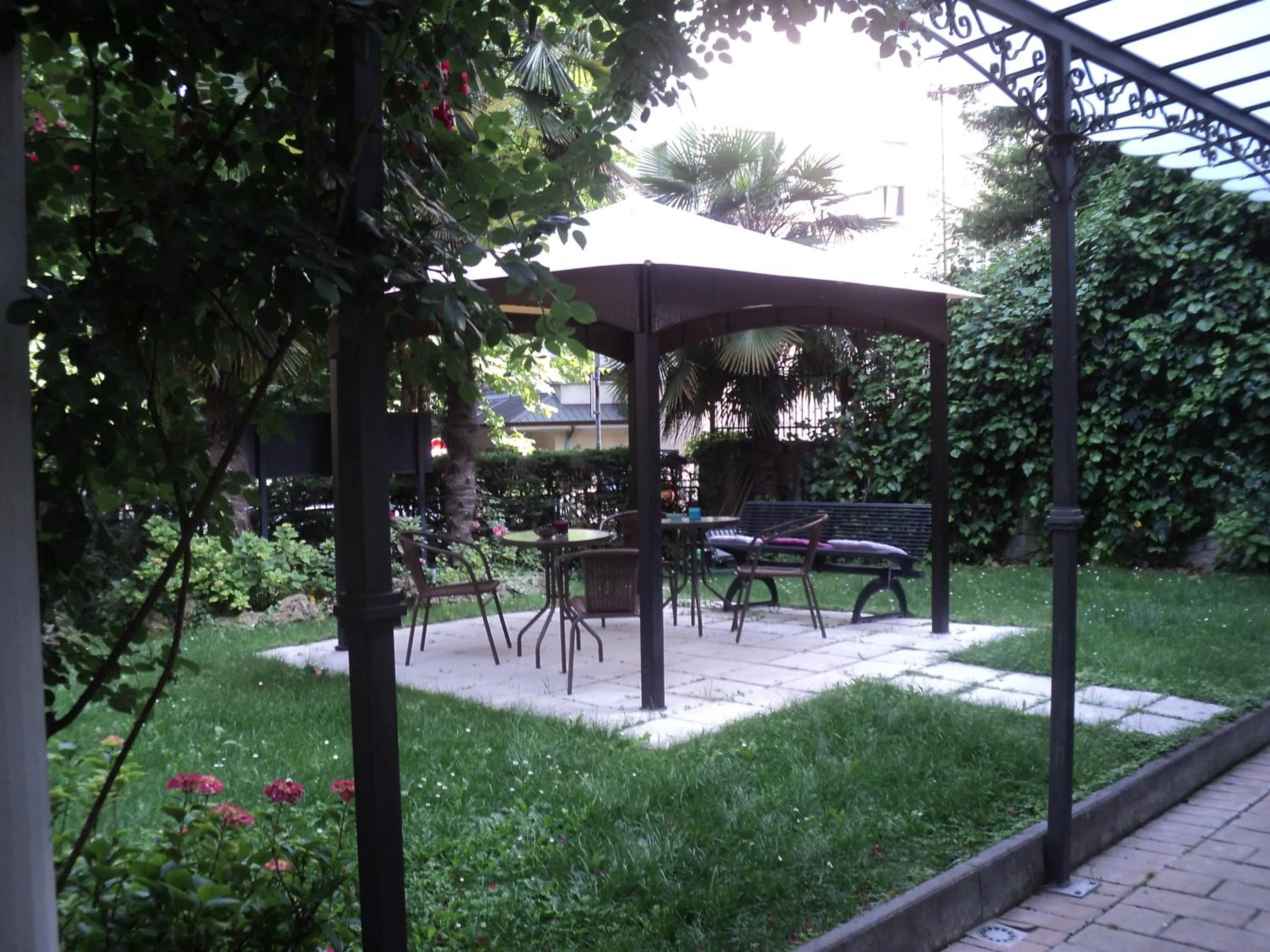 Patio in Hotel Elite