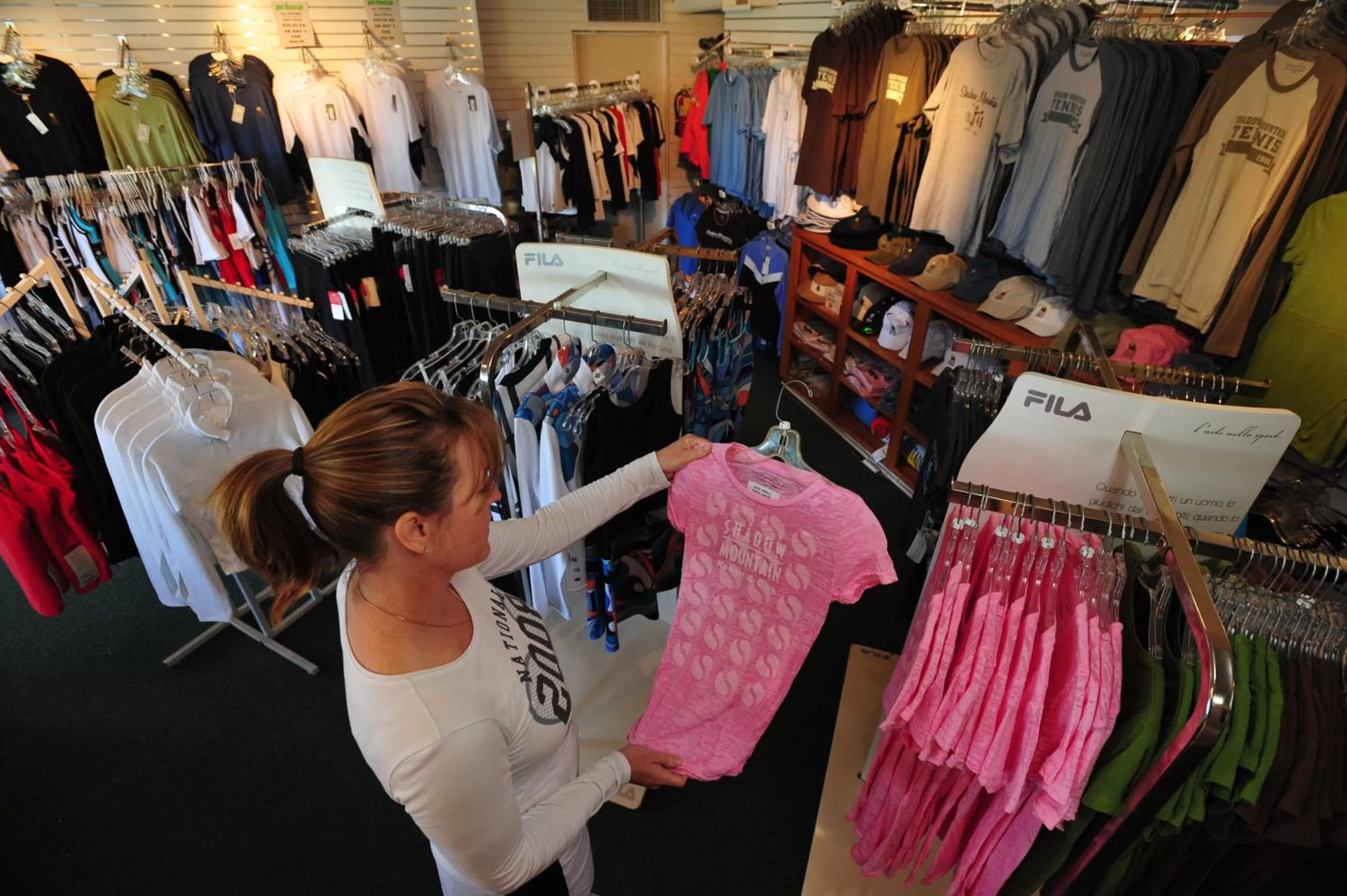 On-site shops in Shadow Mountain Resort