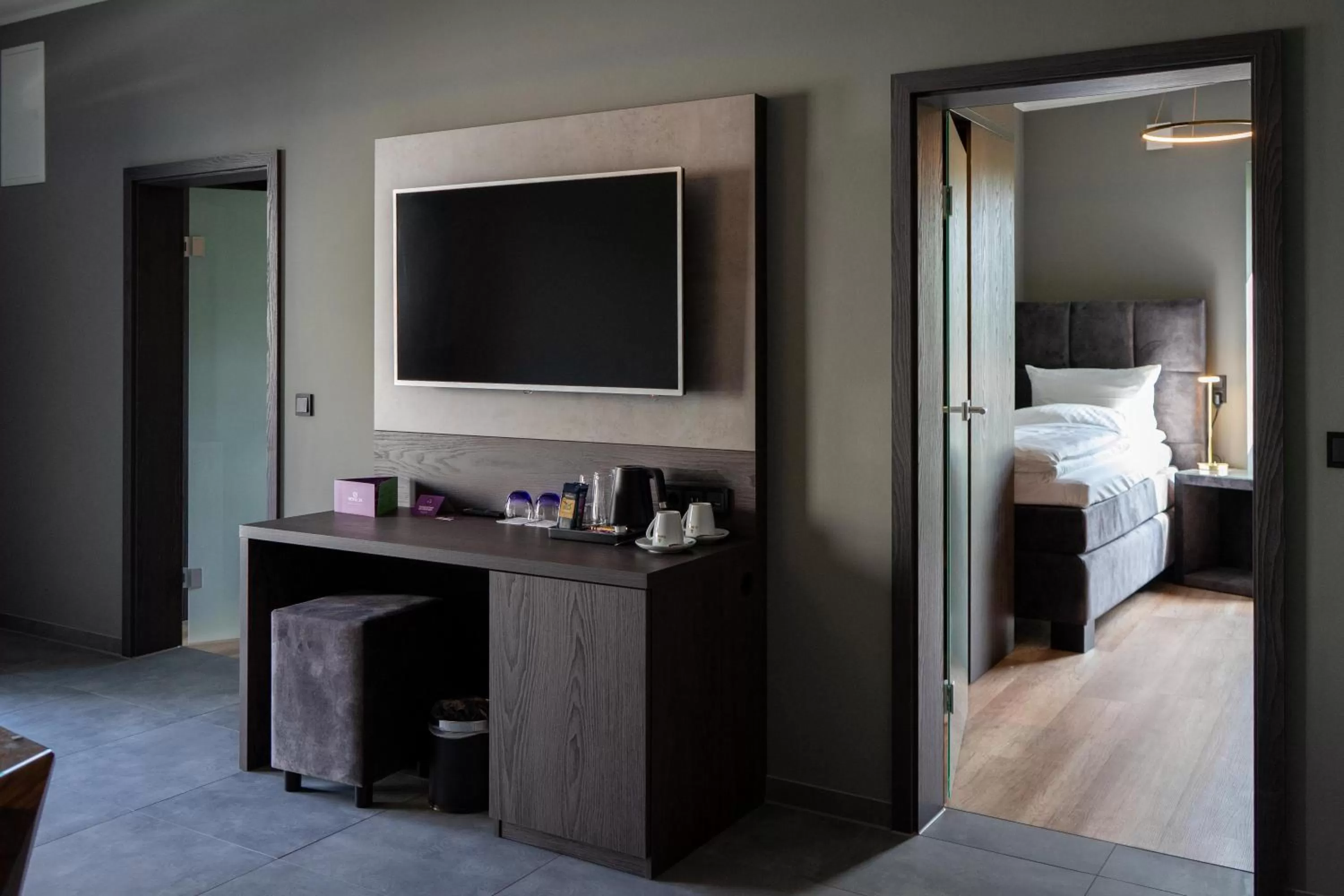 TV and multimedia, Bed in Motel24