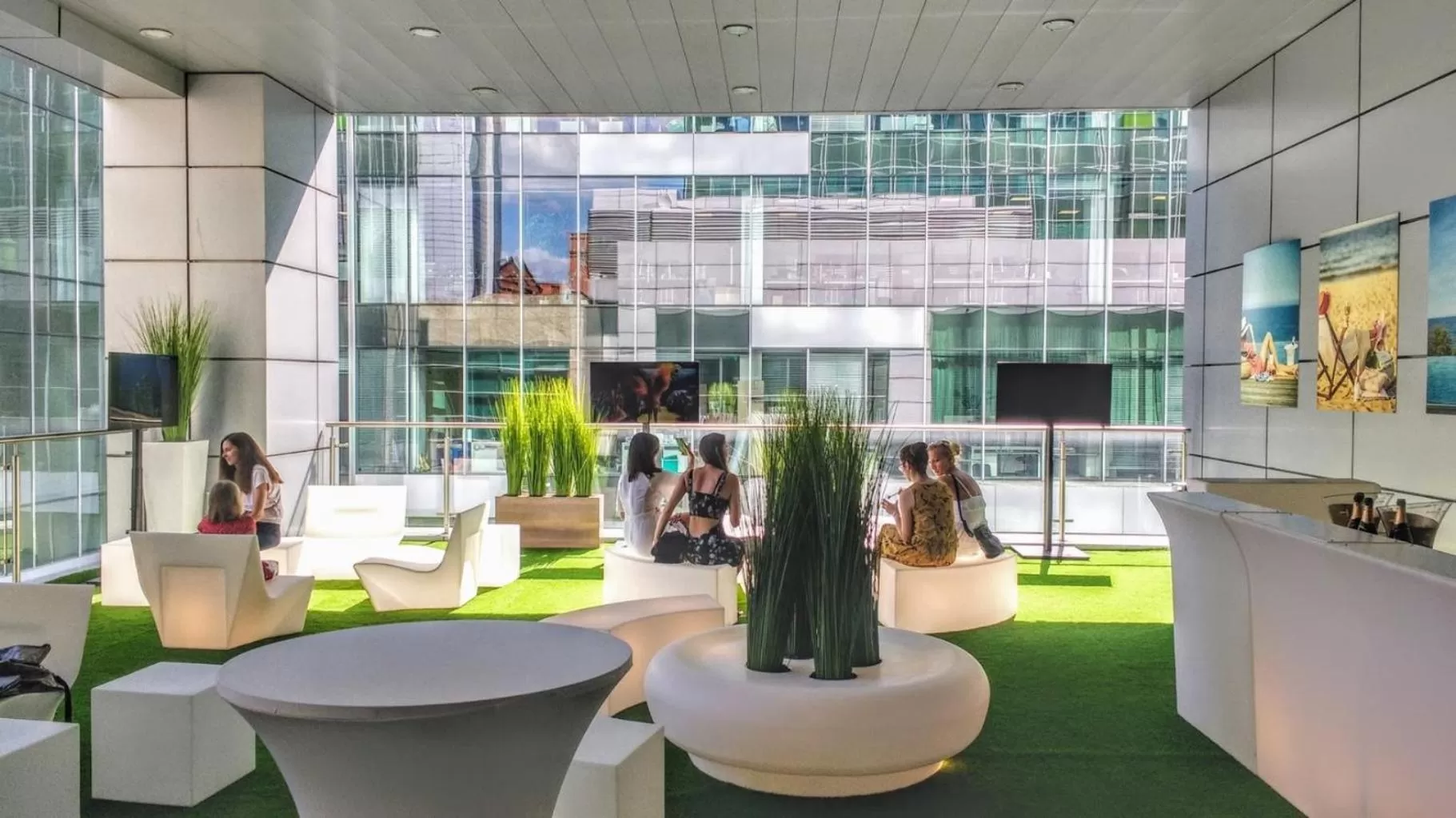 Balcony/Terrace in Andersia Hotel & Spa Poznan, a member of Radisson Individuals