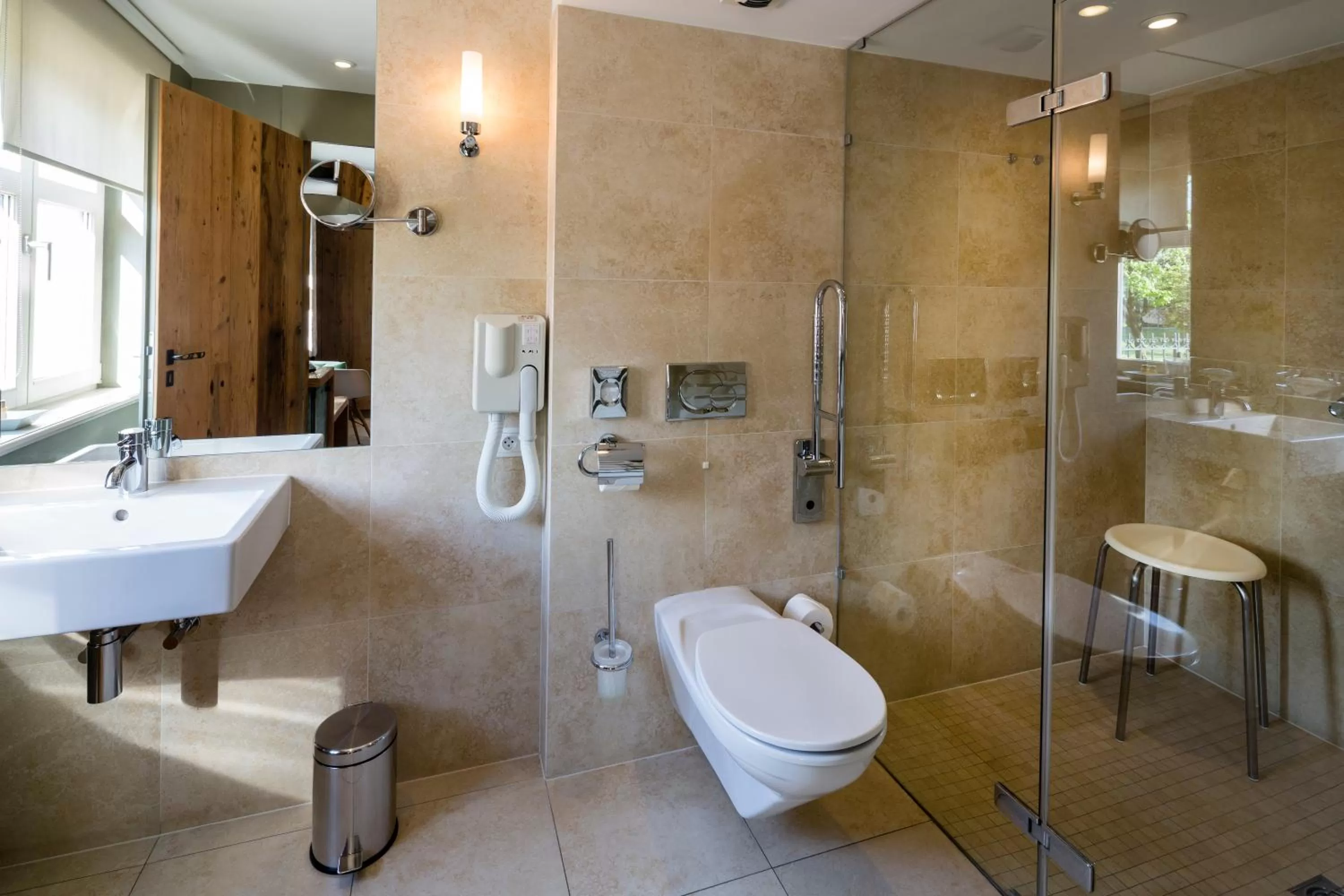 Bathroom in Hotel Restaurant De l'Illwald