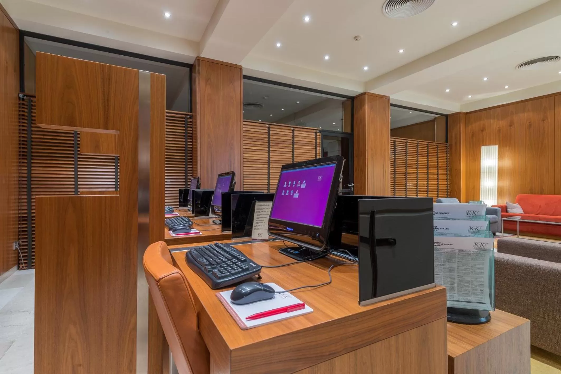 Lobby or reception in K+K Hotel Opera