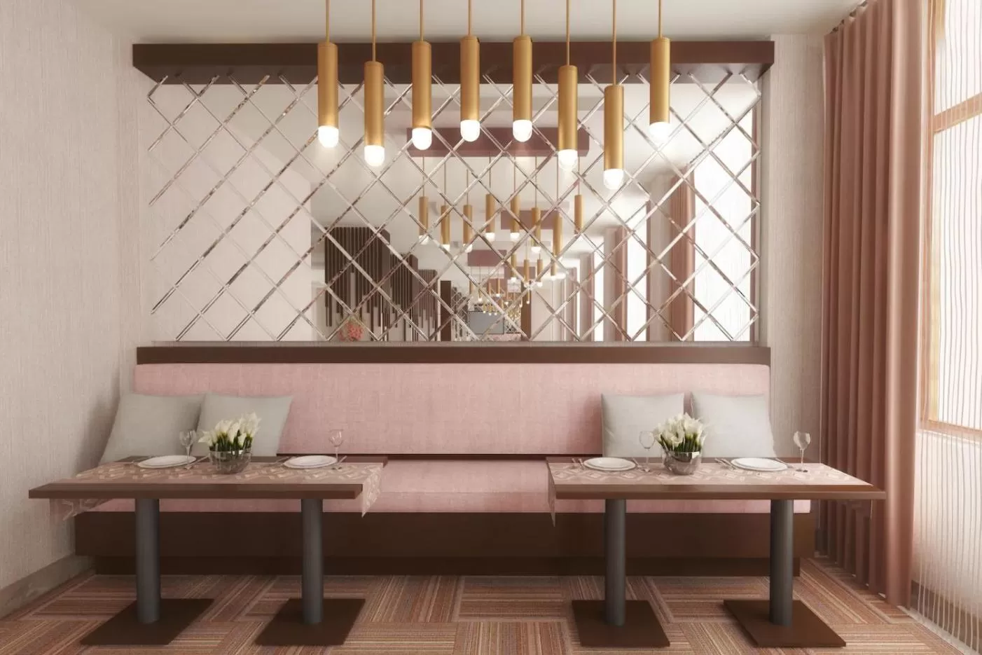 Seating area in Ramada by Wyndham Van