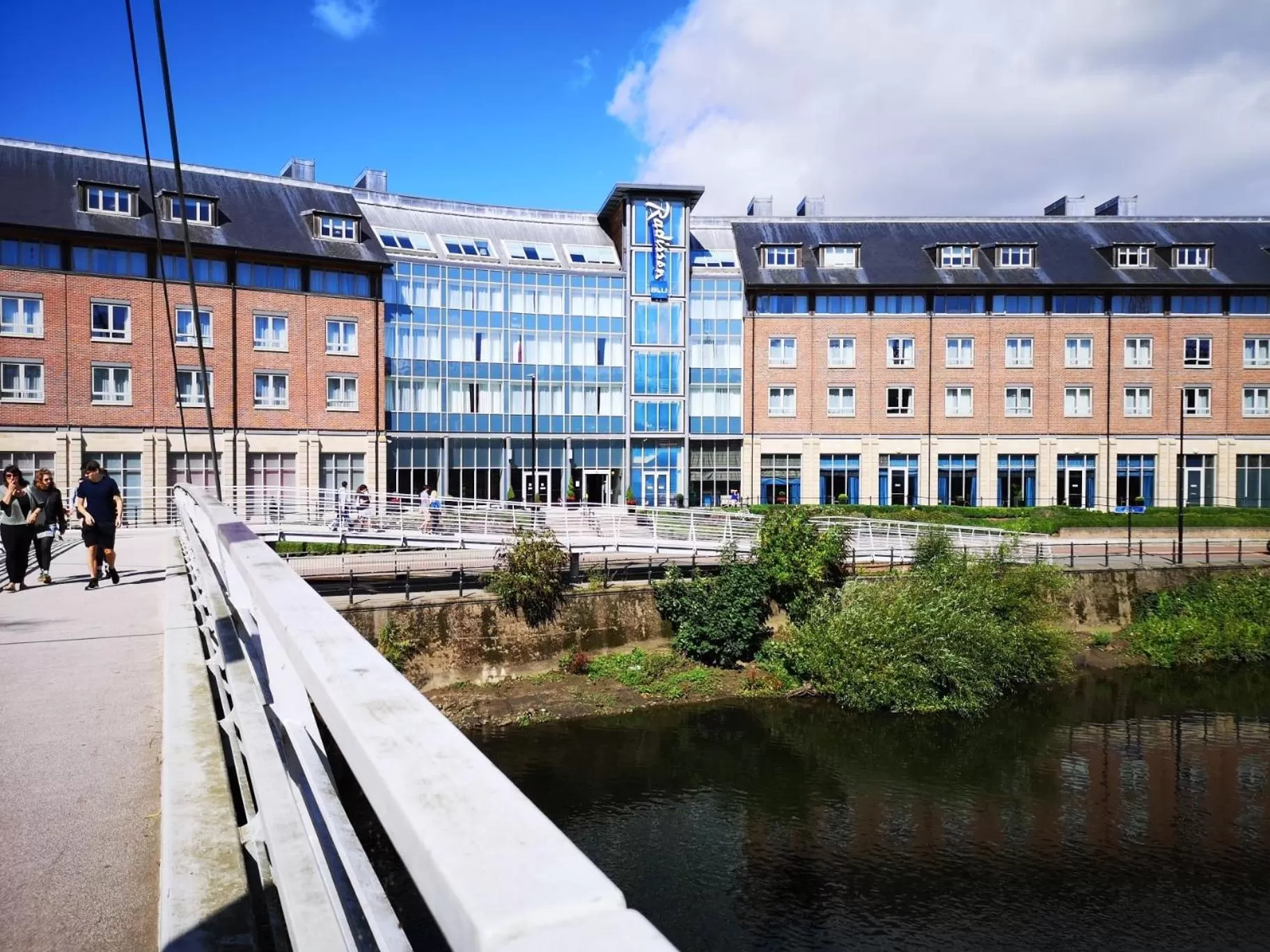 Facade/entrance in Radisson Blu Hotel, Durham