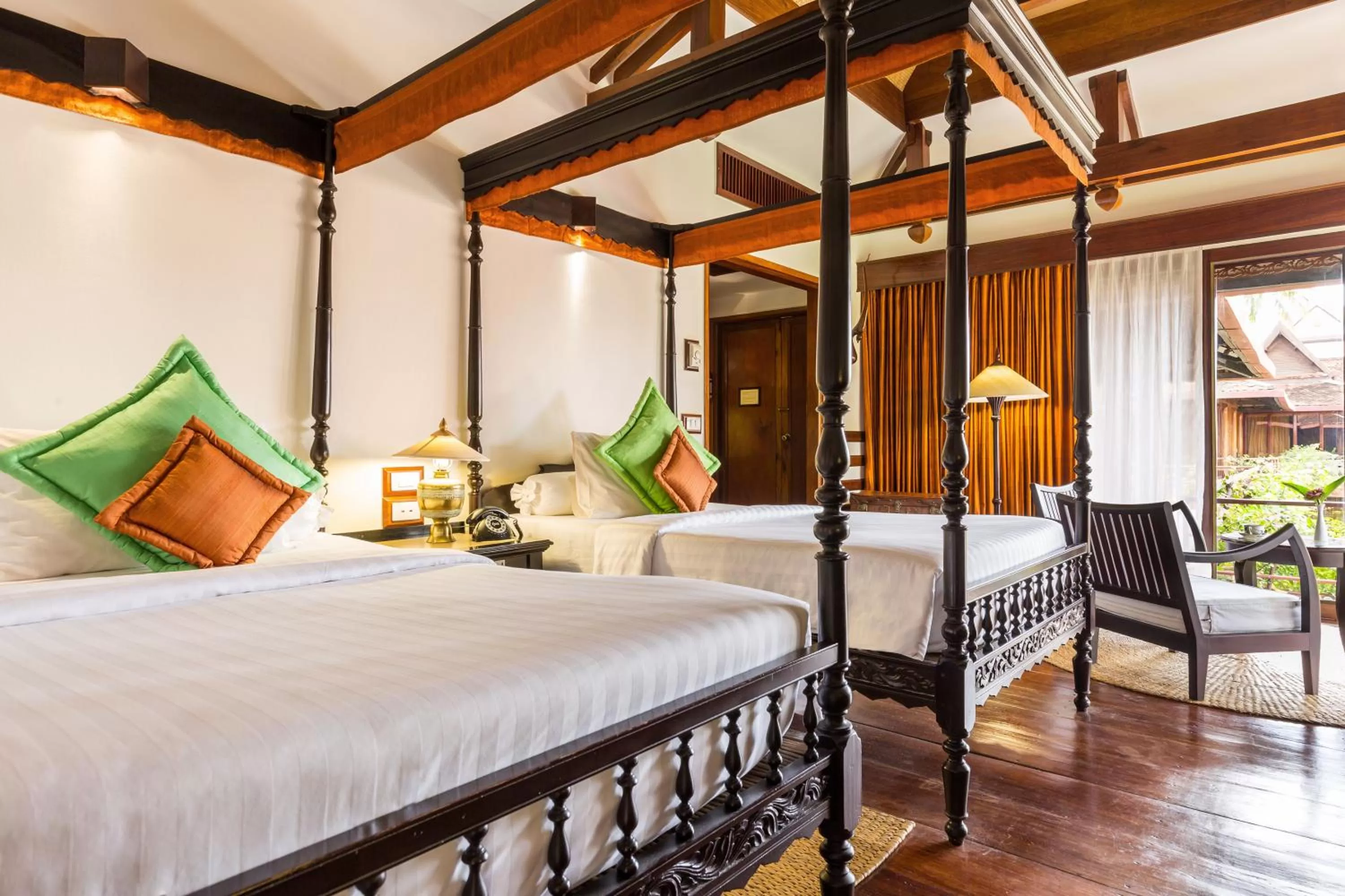 Bedroom, Bed in Angkor Village Hotel - Small Luxury Hotels of the World