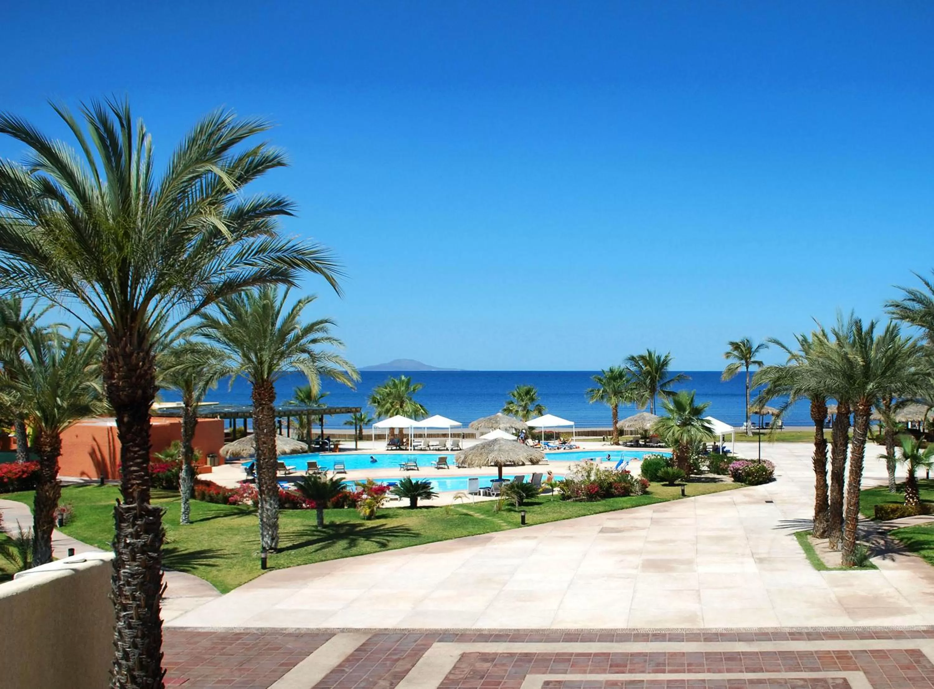 Swimming pool in Loreto Bay Golf & Sea at Baja