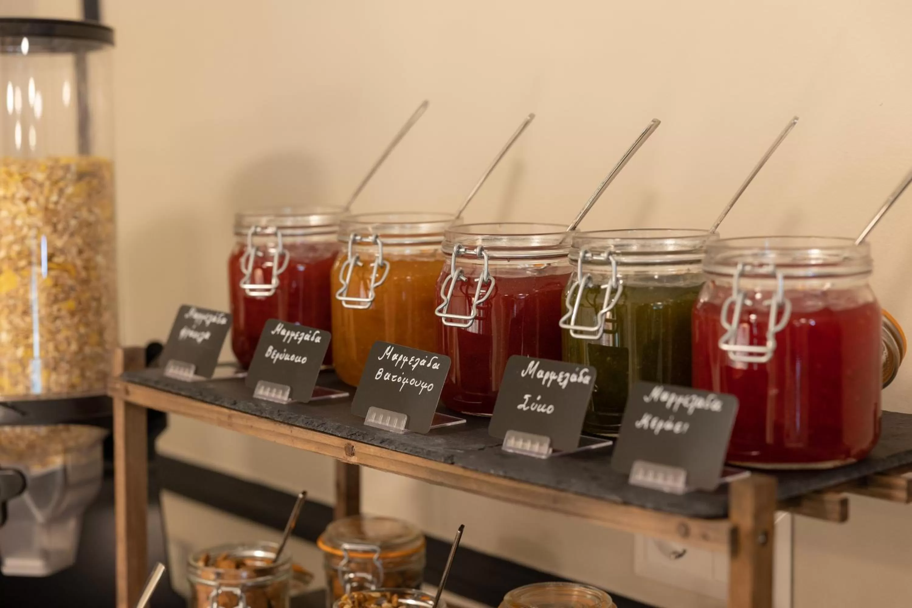 Buffet breakfast in Modern Revival Luxury Hotel