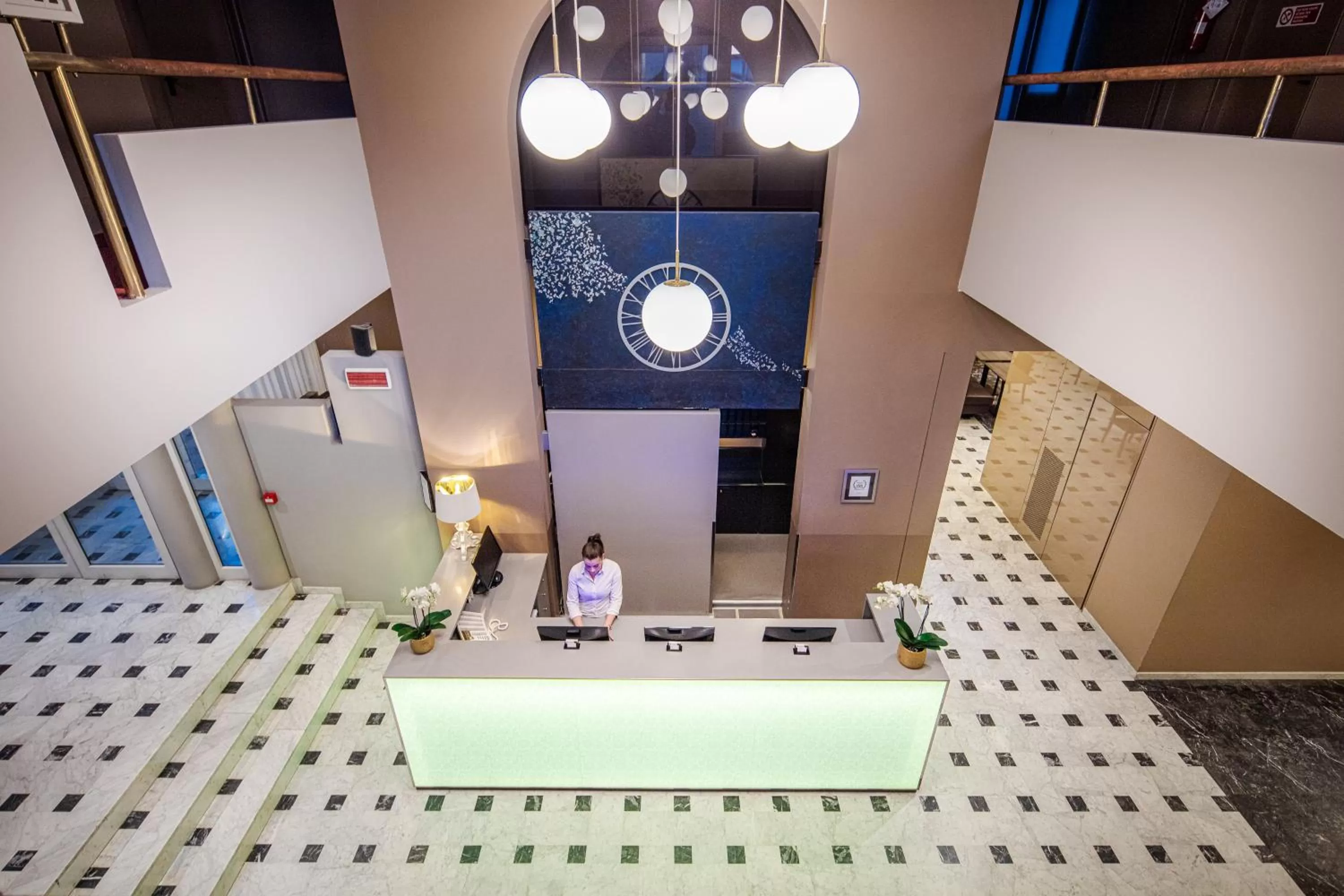 Property building in Hotel Franz