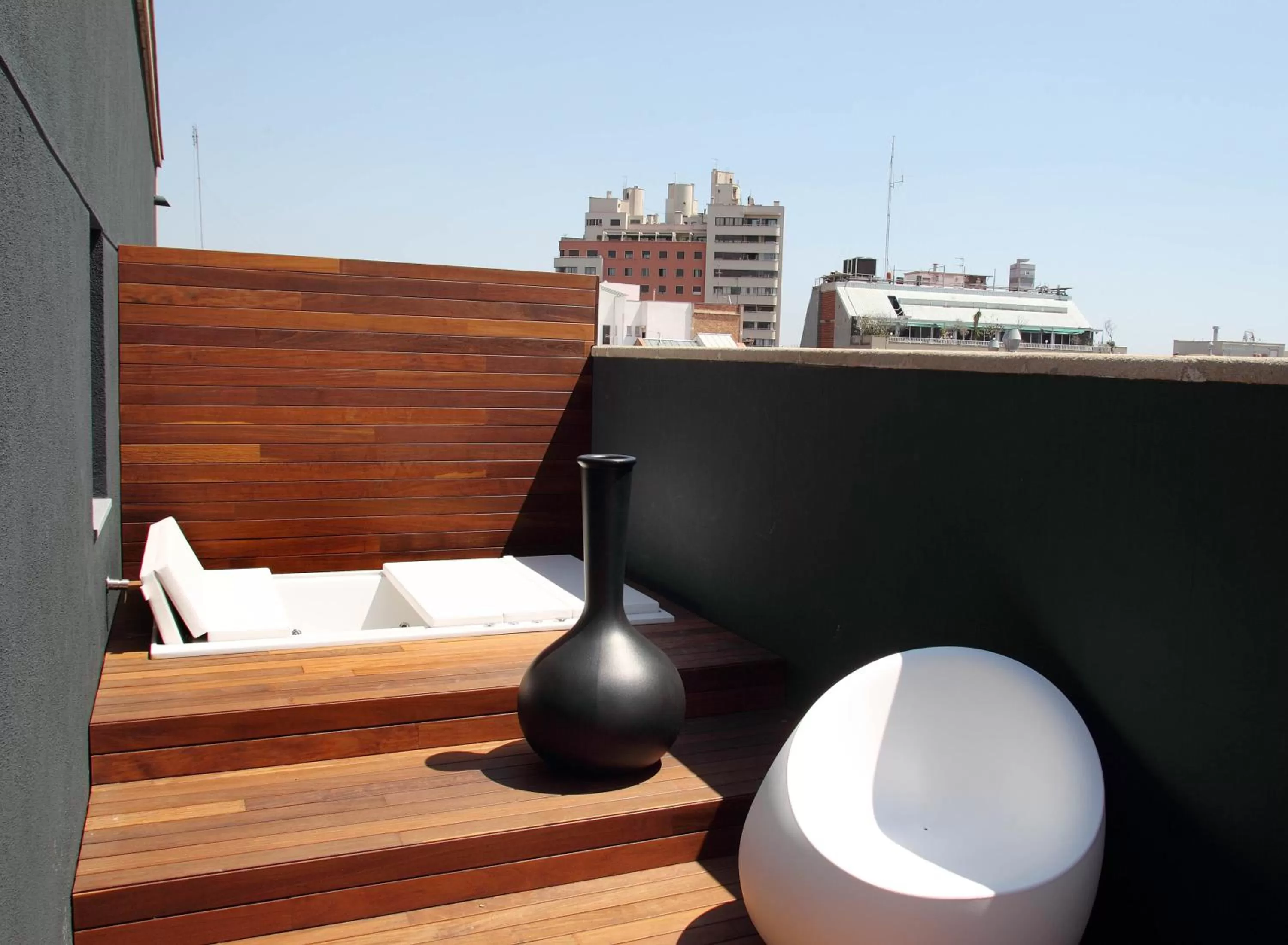 Balcony/Terrace in Room Mate Pau, Barcelona