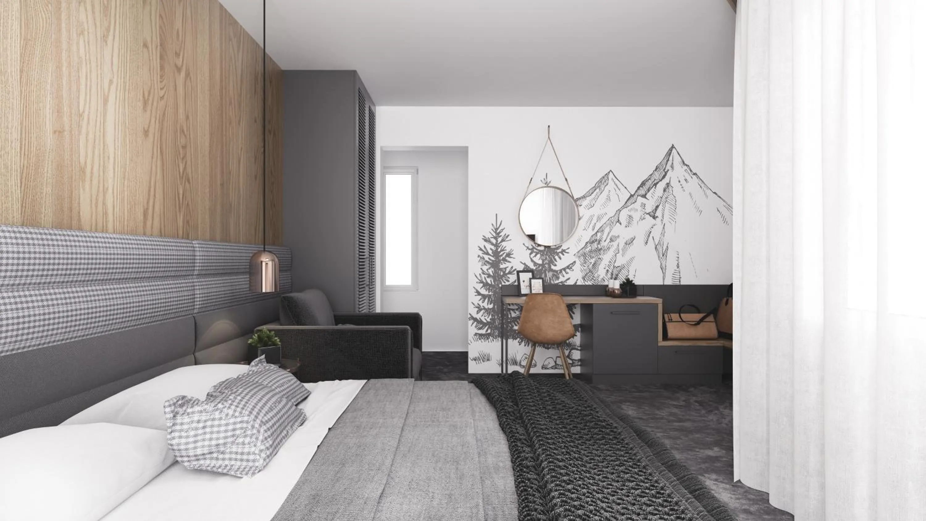 Bed in Vila 6aTo Hotel & Wellnes