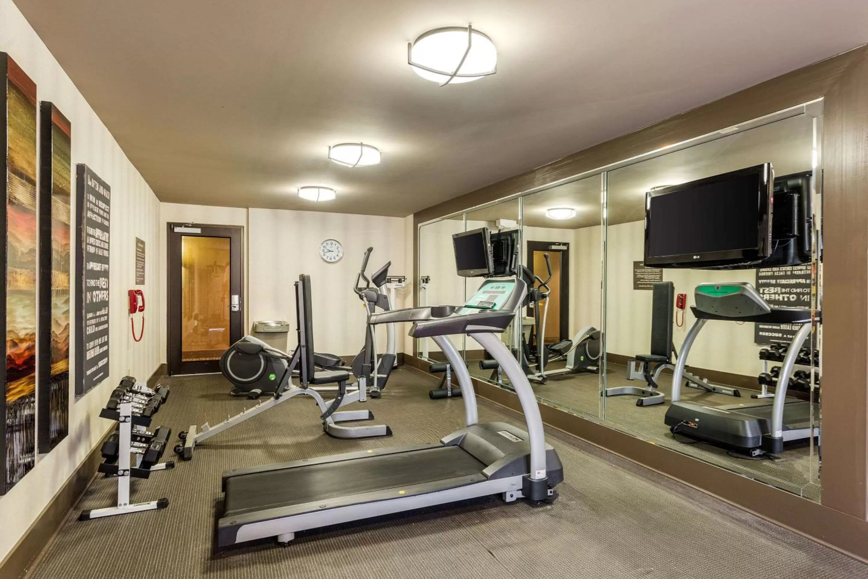 Fitness centre/facilities in Comfort Inn Tupelo Central