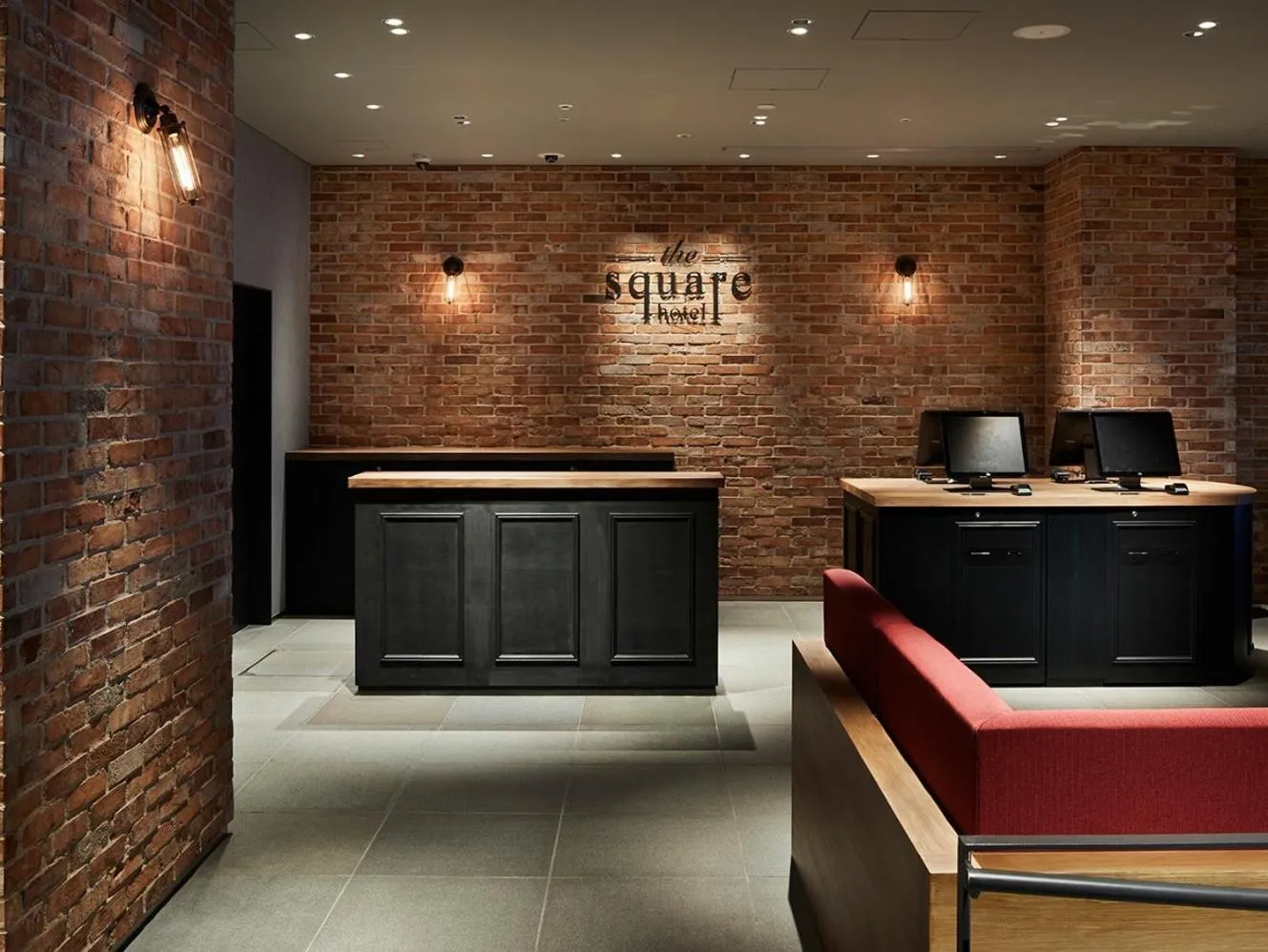 Lobby or reception in the square hotel GINZA