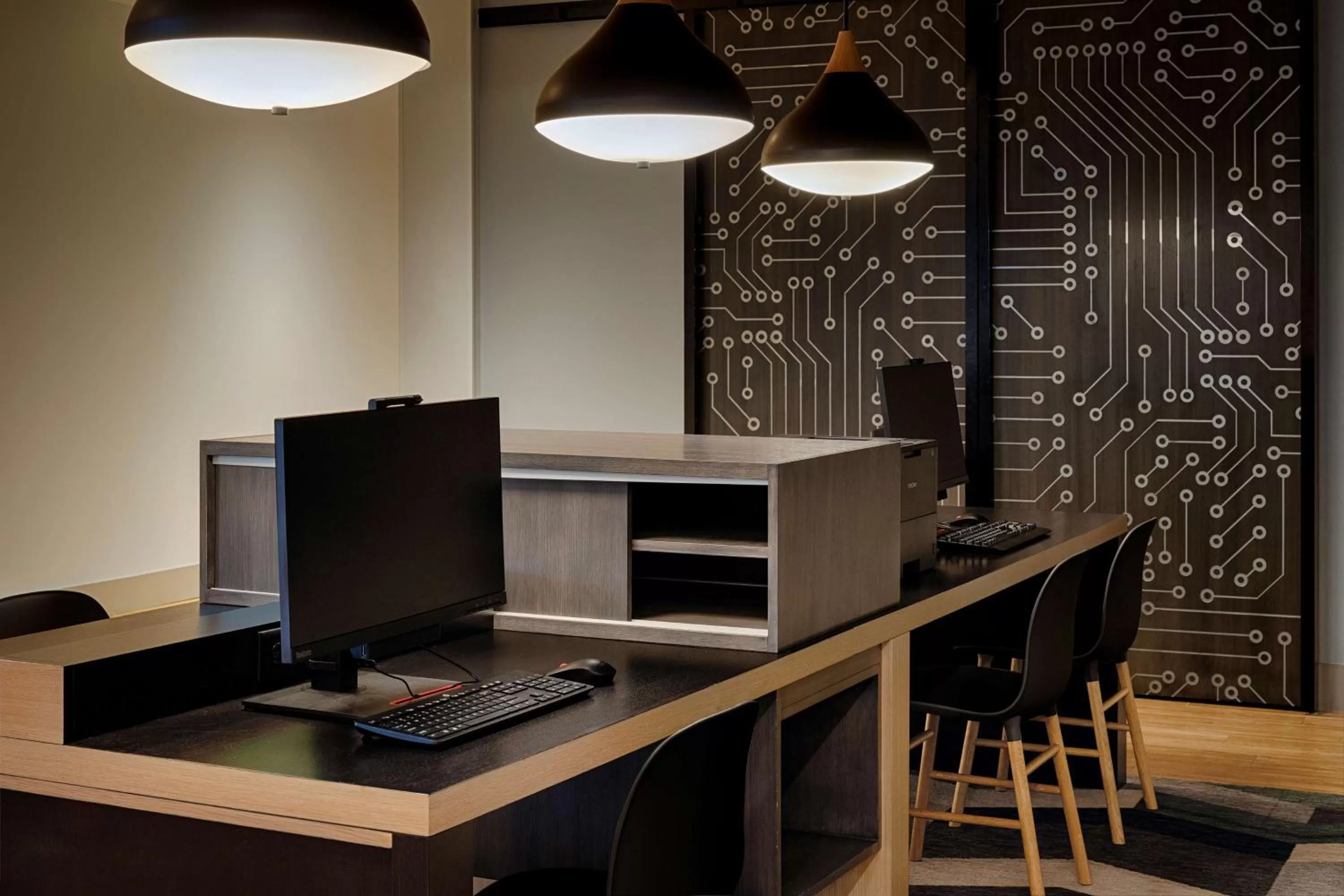 Lobby or reception in Hyatt House Columbus OSU Short North