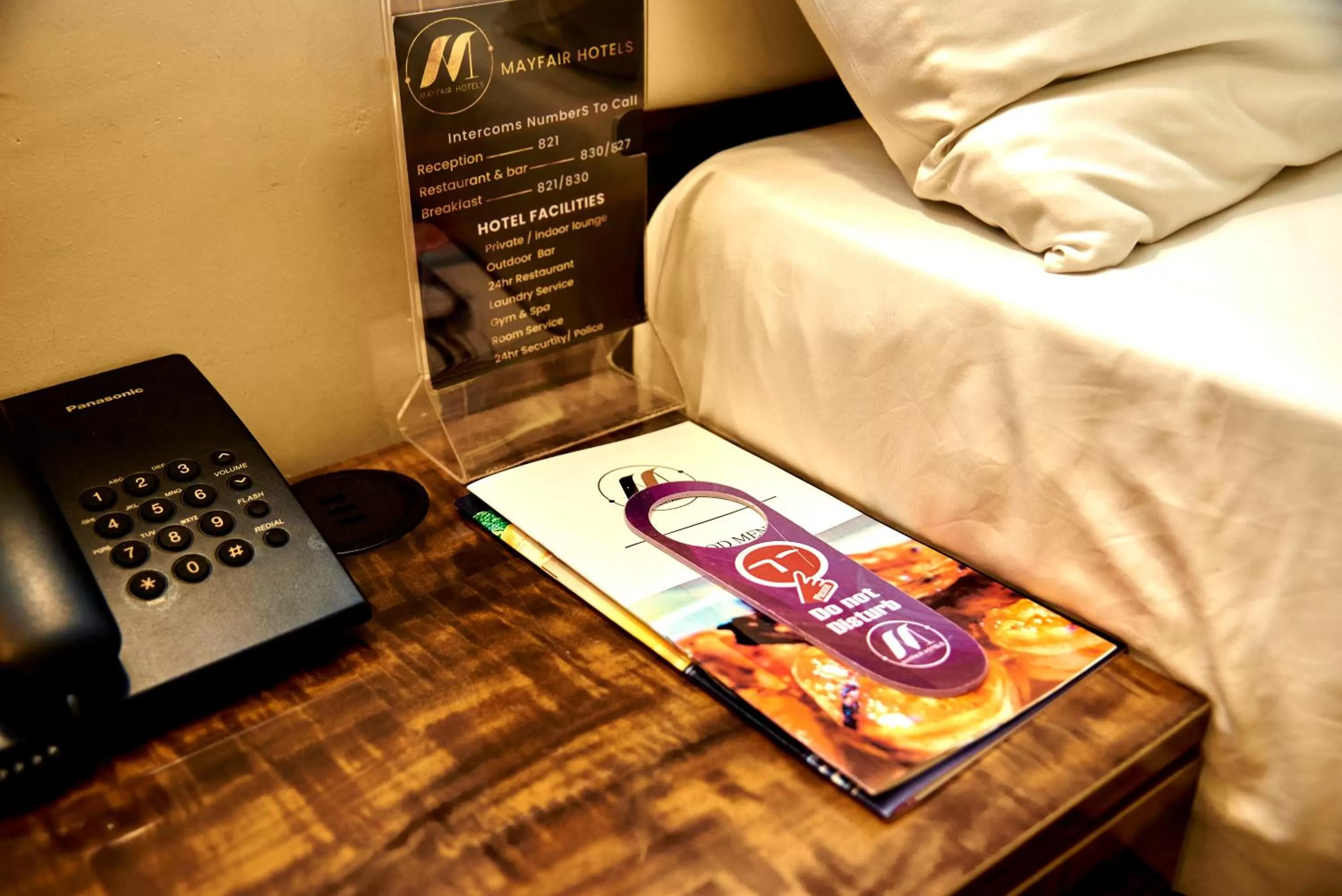 Bed in MayFair Hotel Maitama Abuja