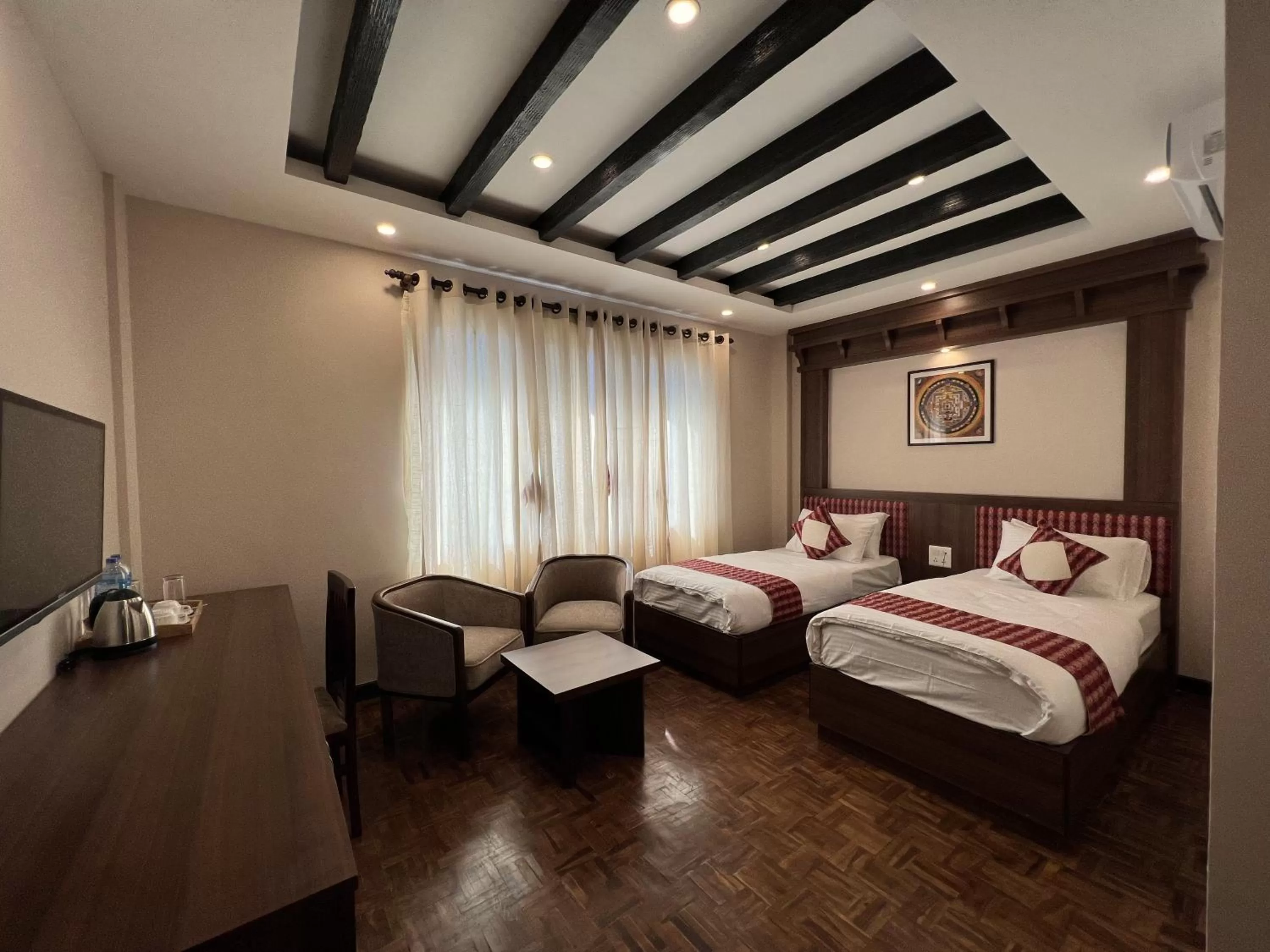 Bed in Mandala Heritage Inn