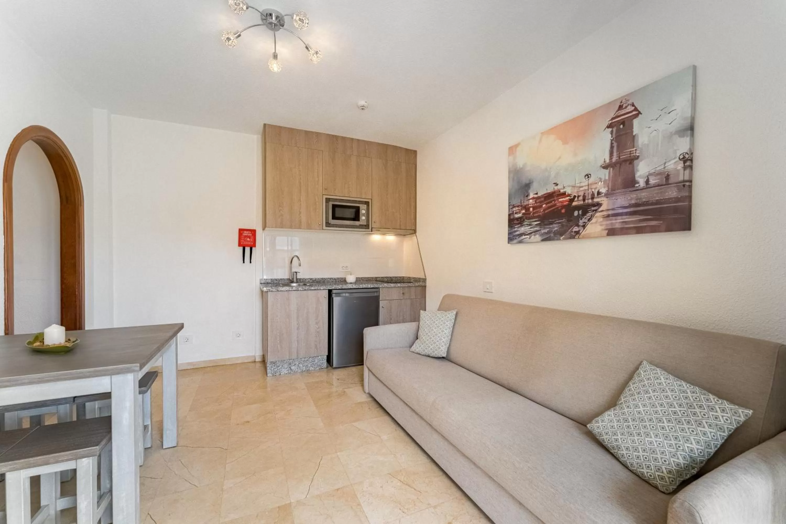 Living room in Klayman Olivina Aparthotel