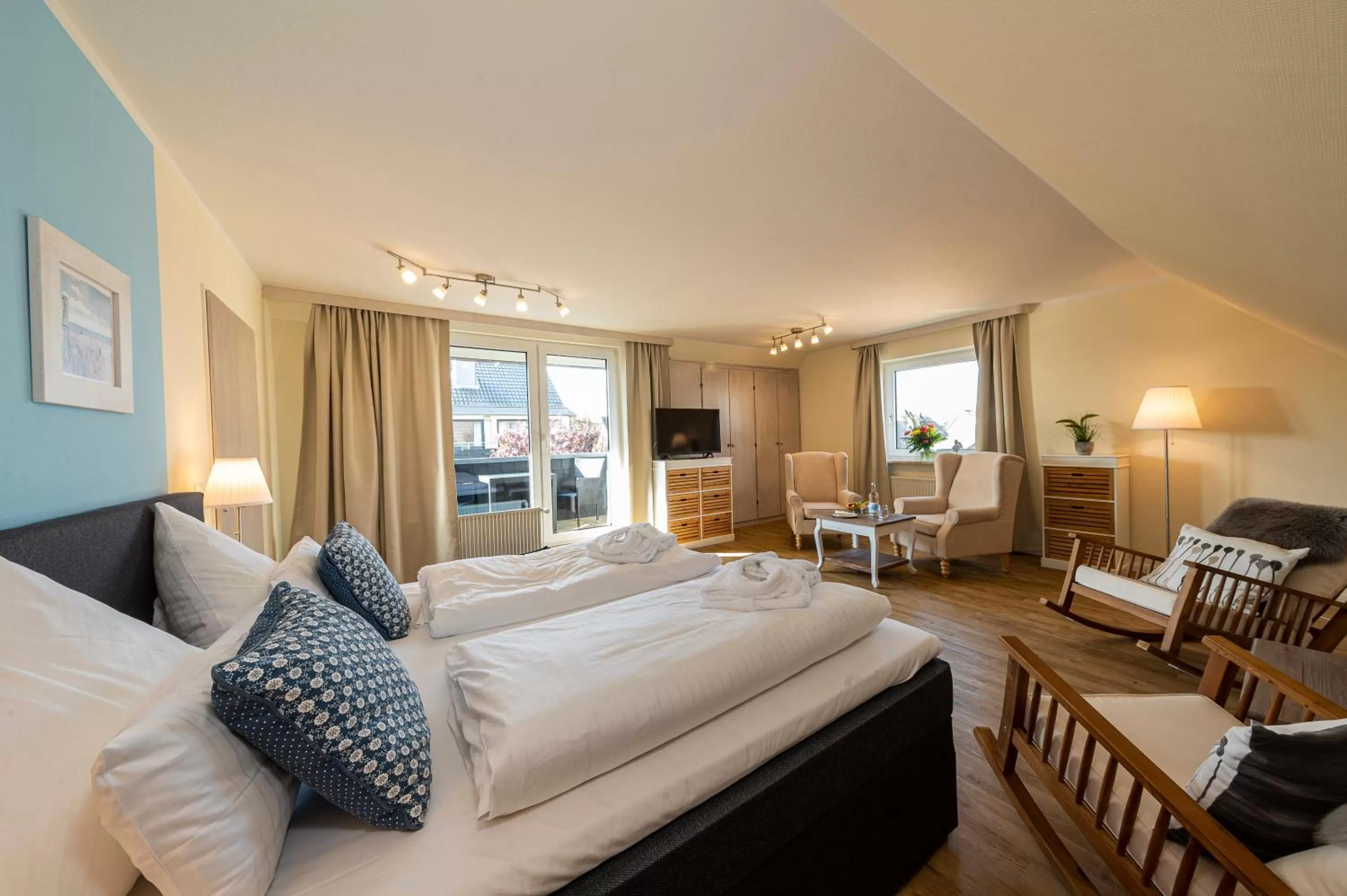 Bedroom, Bed in Das Frühstückshotel Büsum