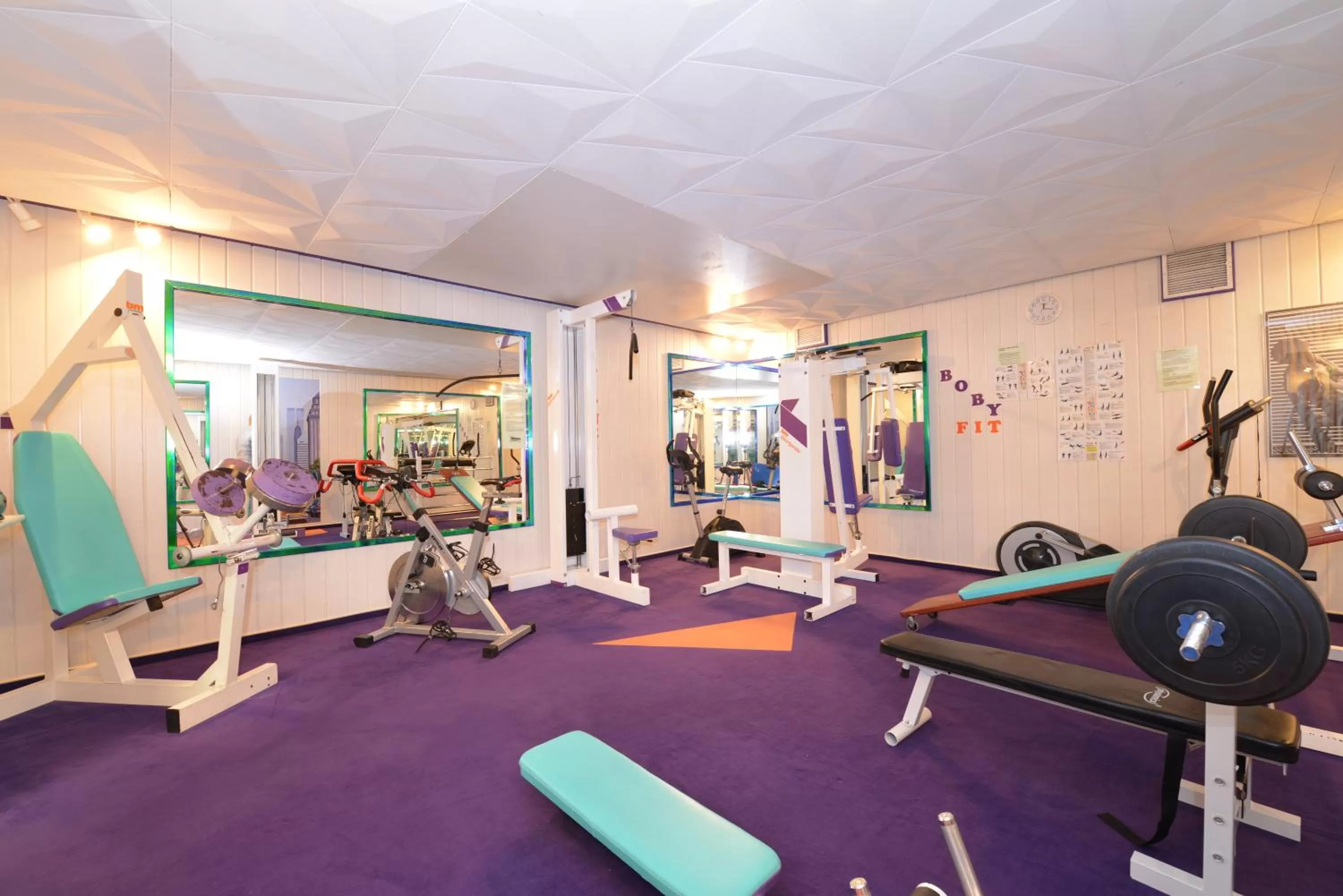 Fitness centre/facilities in Familienhotel Kleinwalsertal