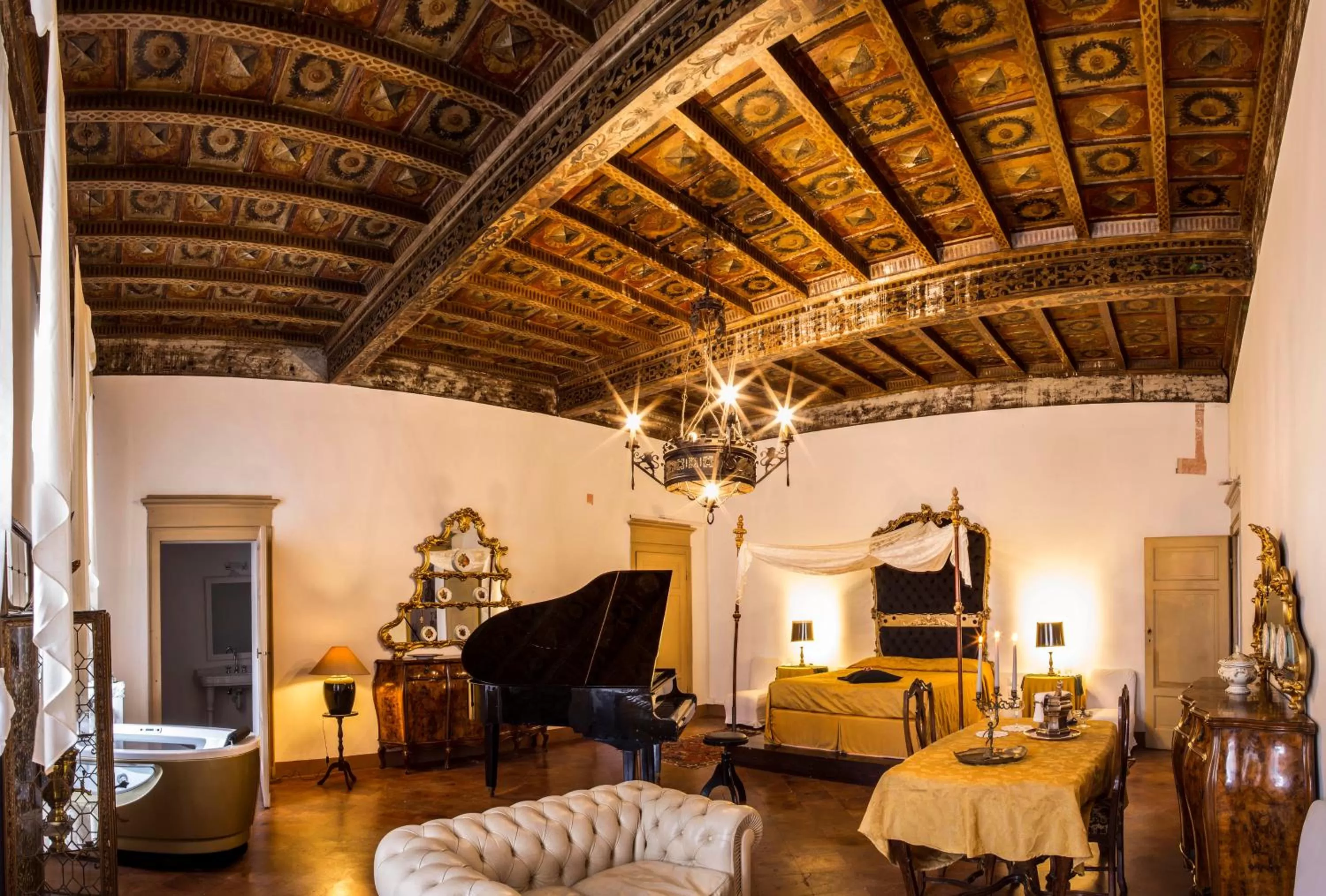 Photo of the whole room in Castello del Capitano delle Artiglierie