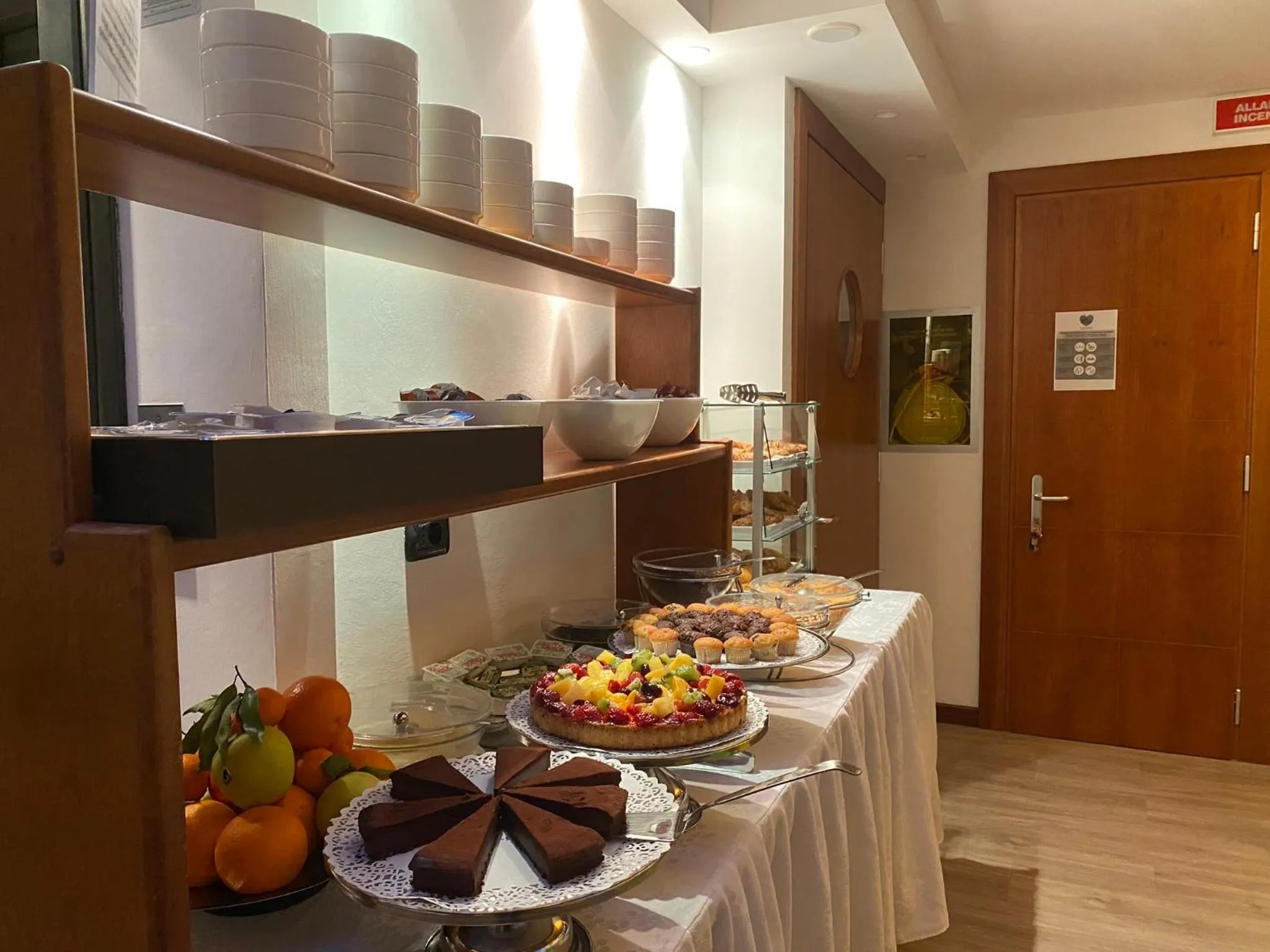 Kitchen or kitchenette in Hotel Mavino