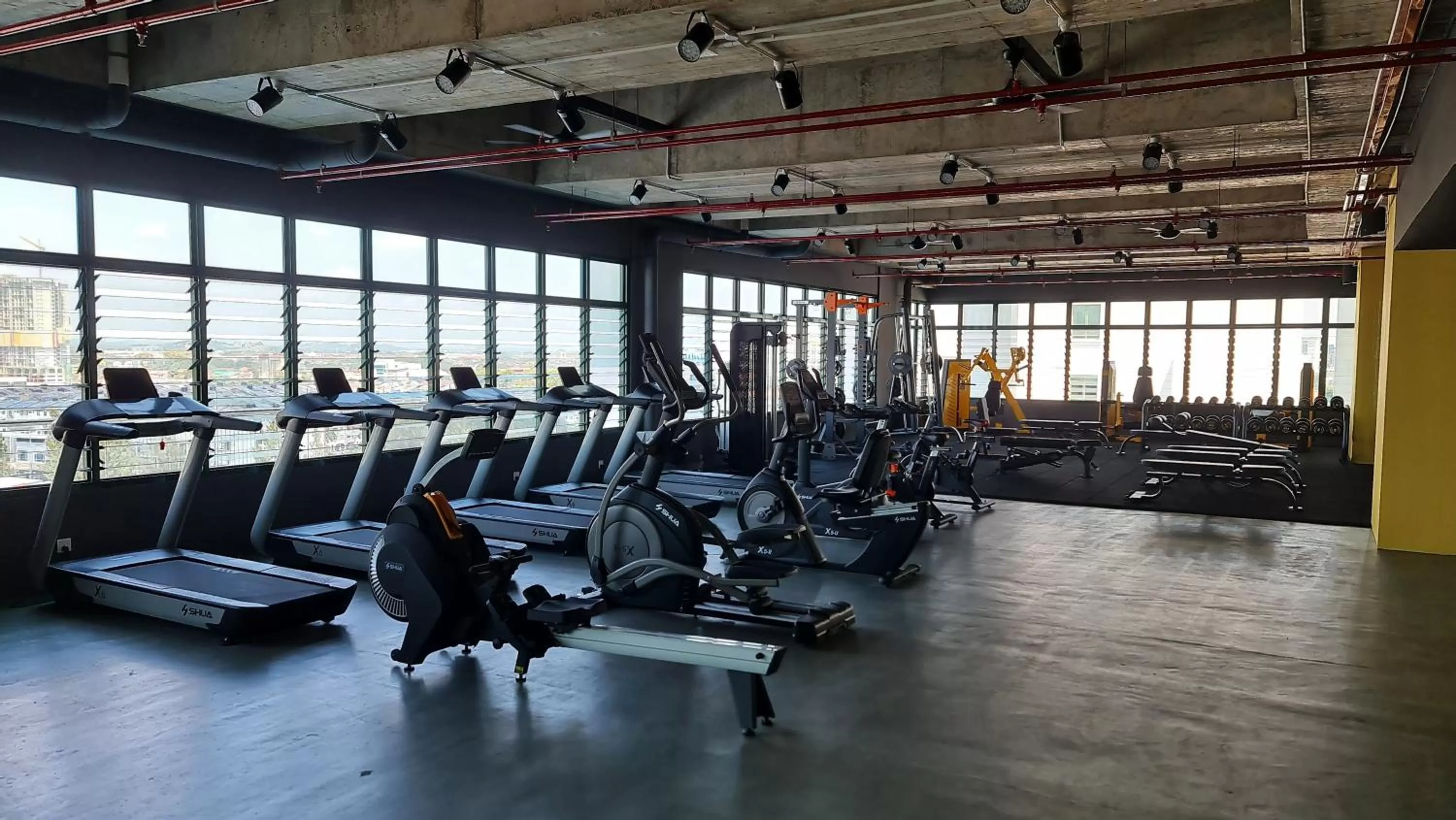 Fitness centre/facilities in Swan Garden Resort Hotel