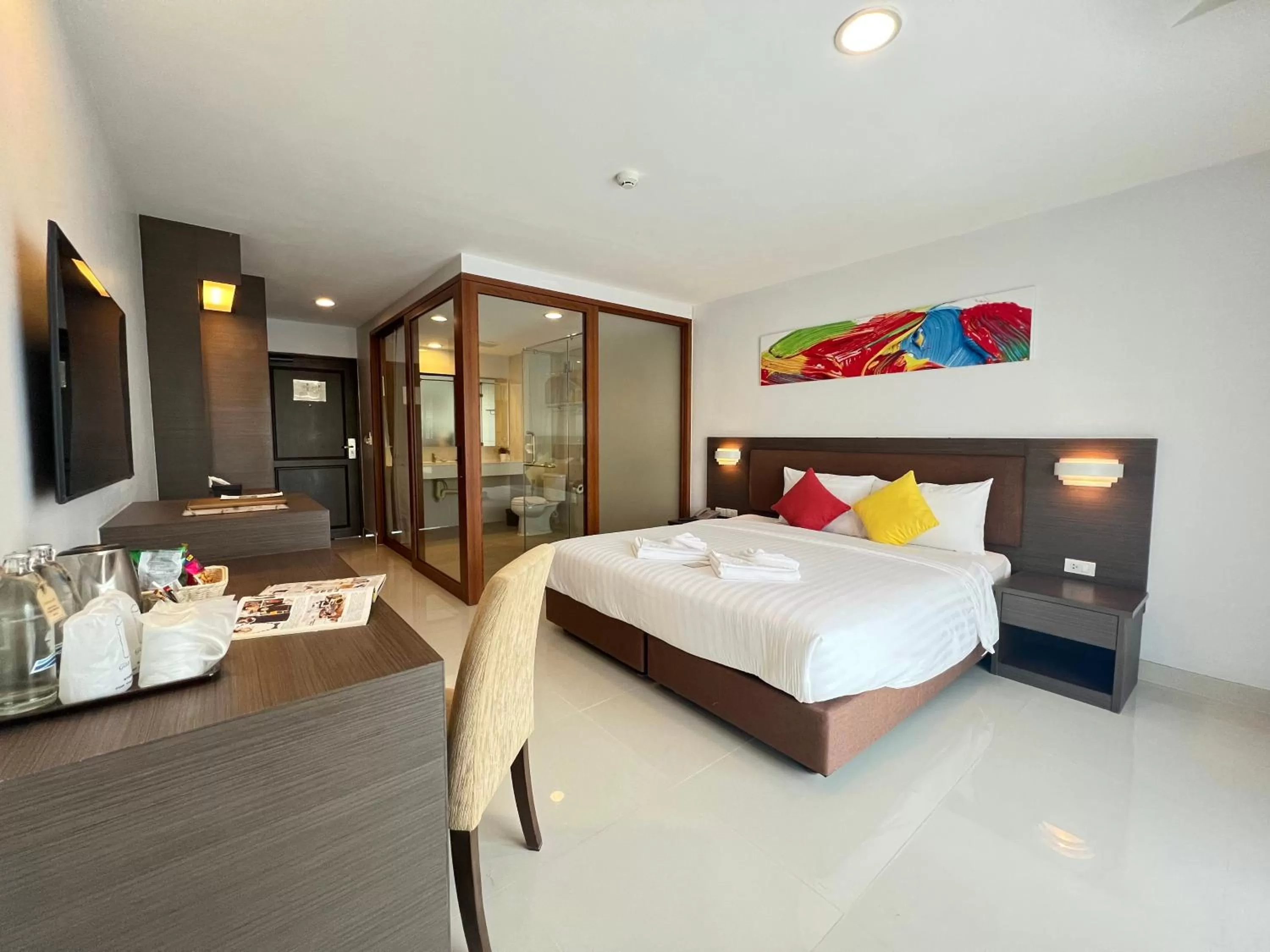 Bed in Riche Hua Hin Hotel - SHA Plus