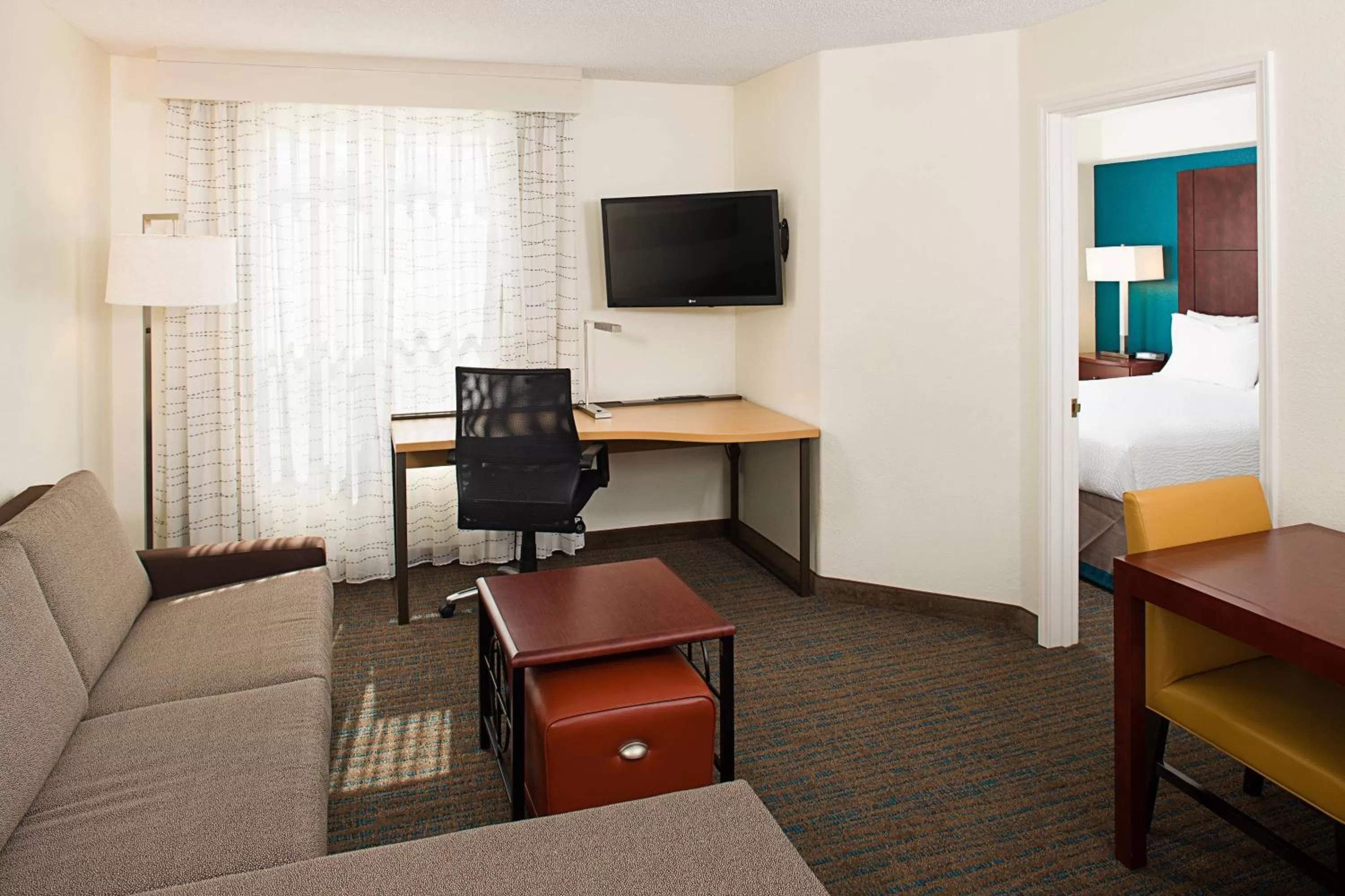 One-Bedroom Queen Suite with Sofa Bed - Hearing Accessible in Residence Inn San Jose South