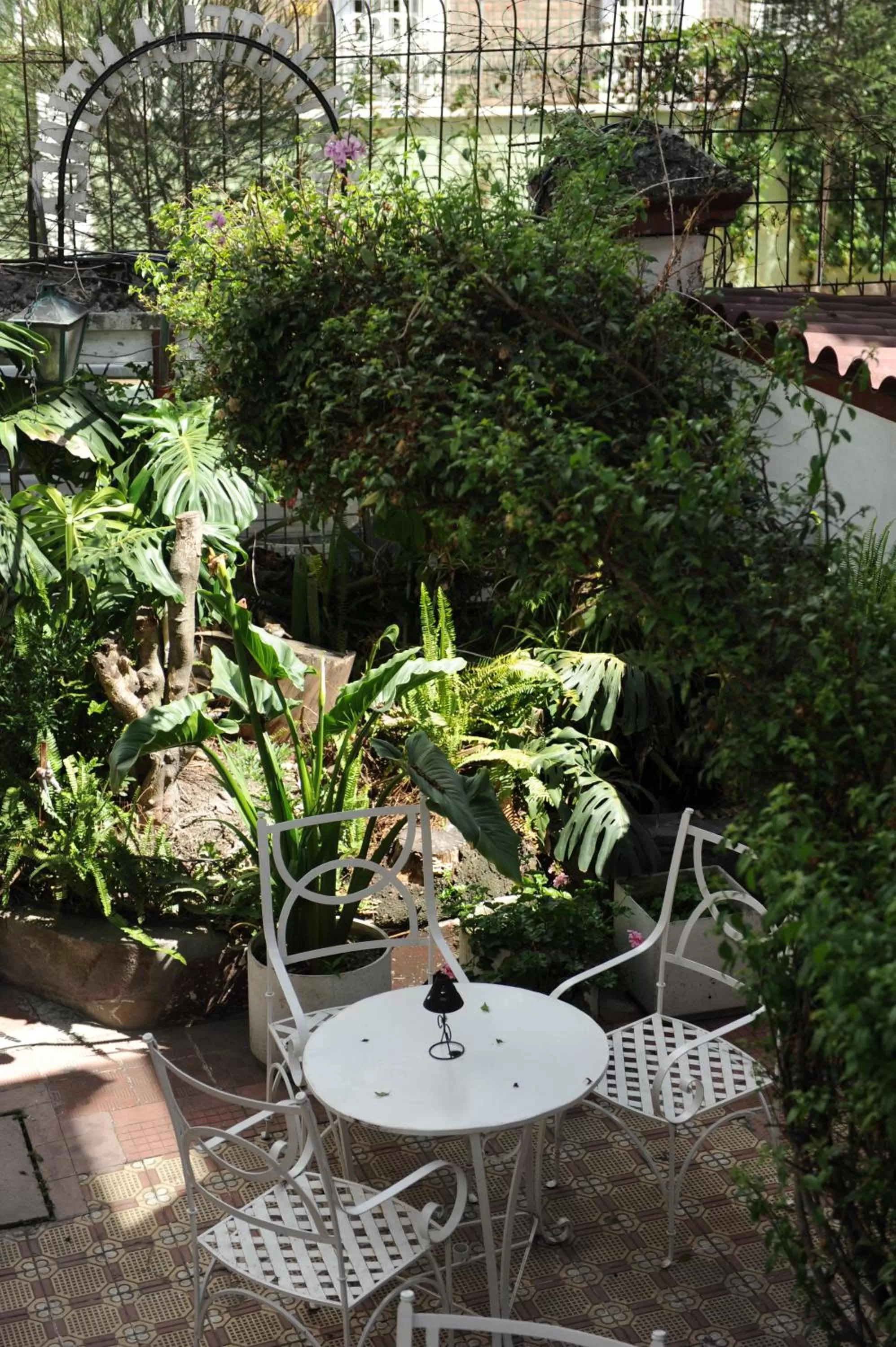 Patio in Boutique Hotel Antinea