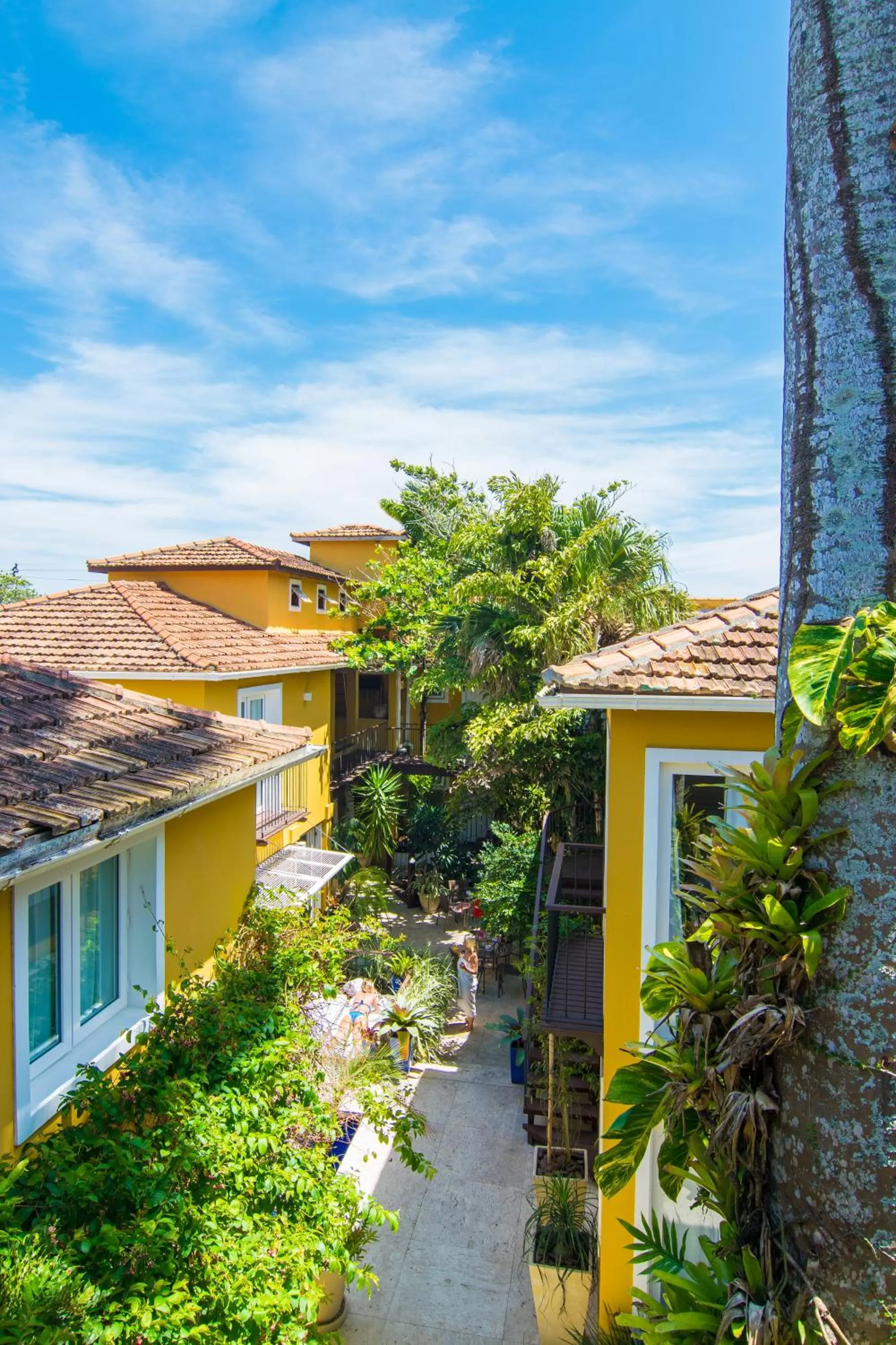 Garden in La Chimère Buzios Essence