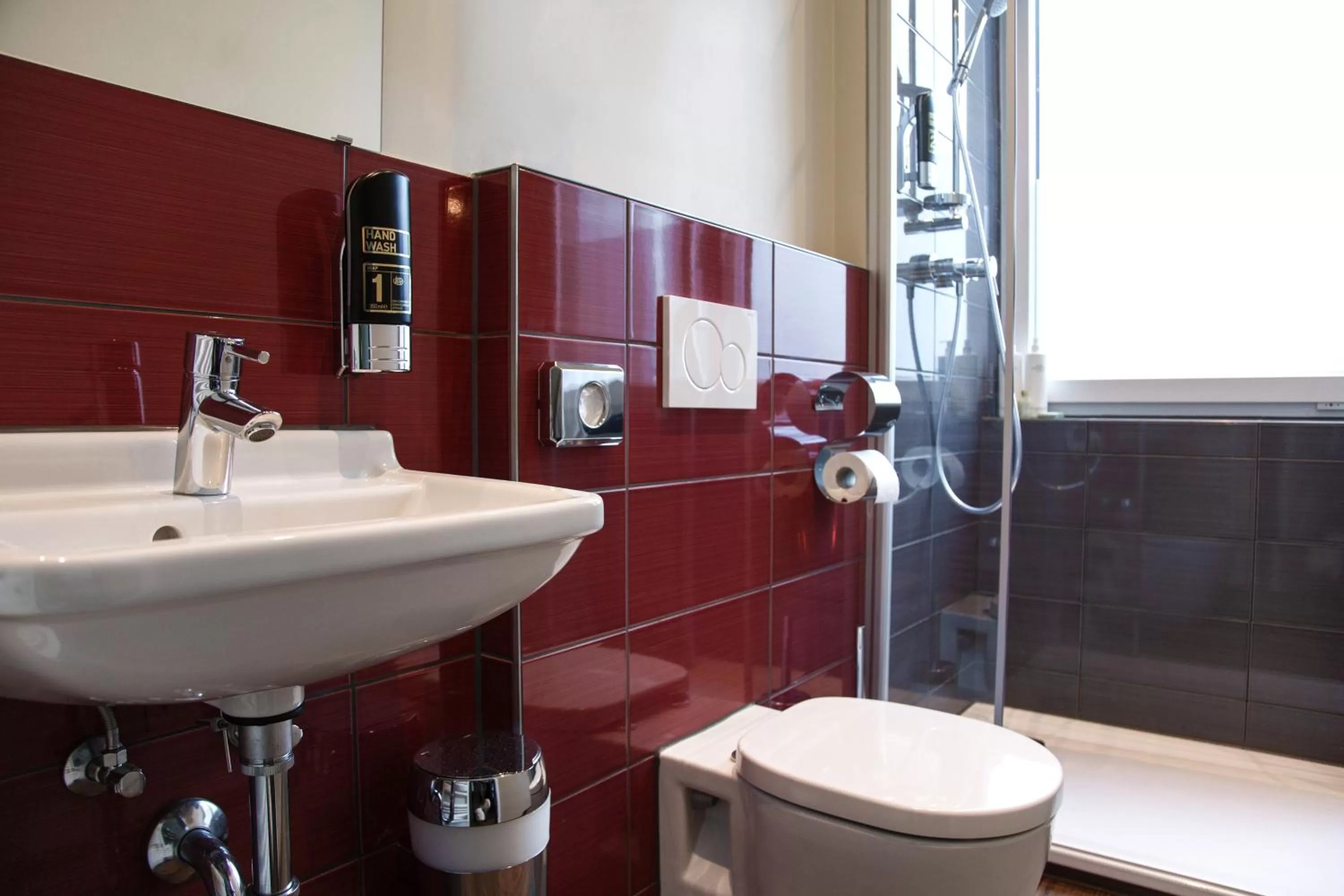 Shower in Base Apartments