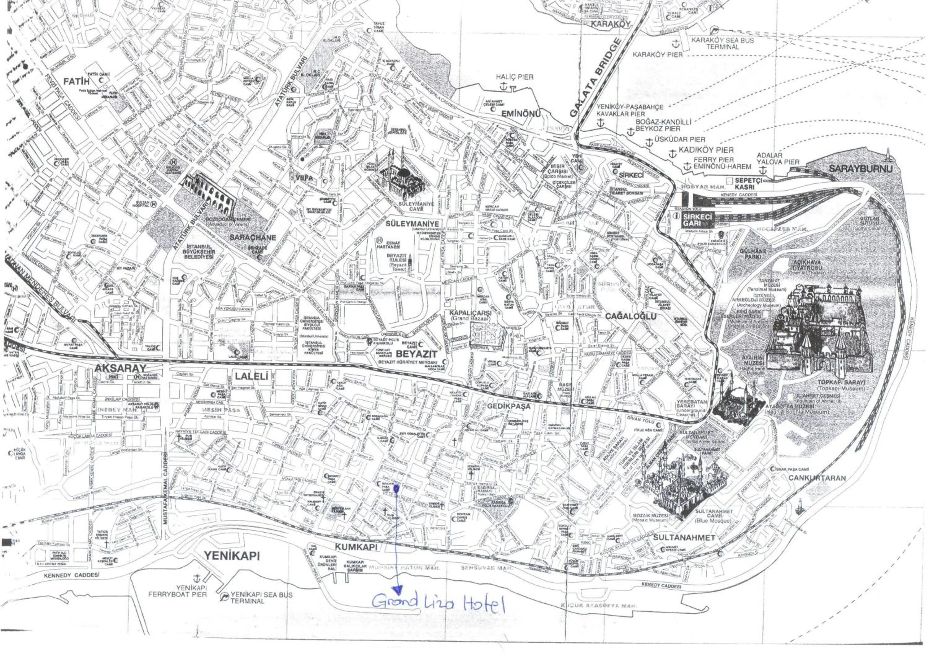 Off site in Grand Liza Hotel