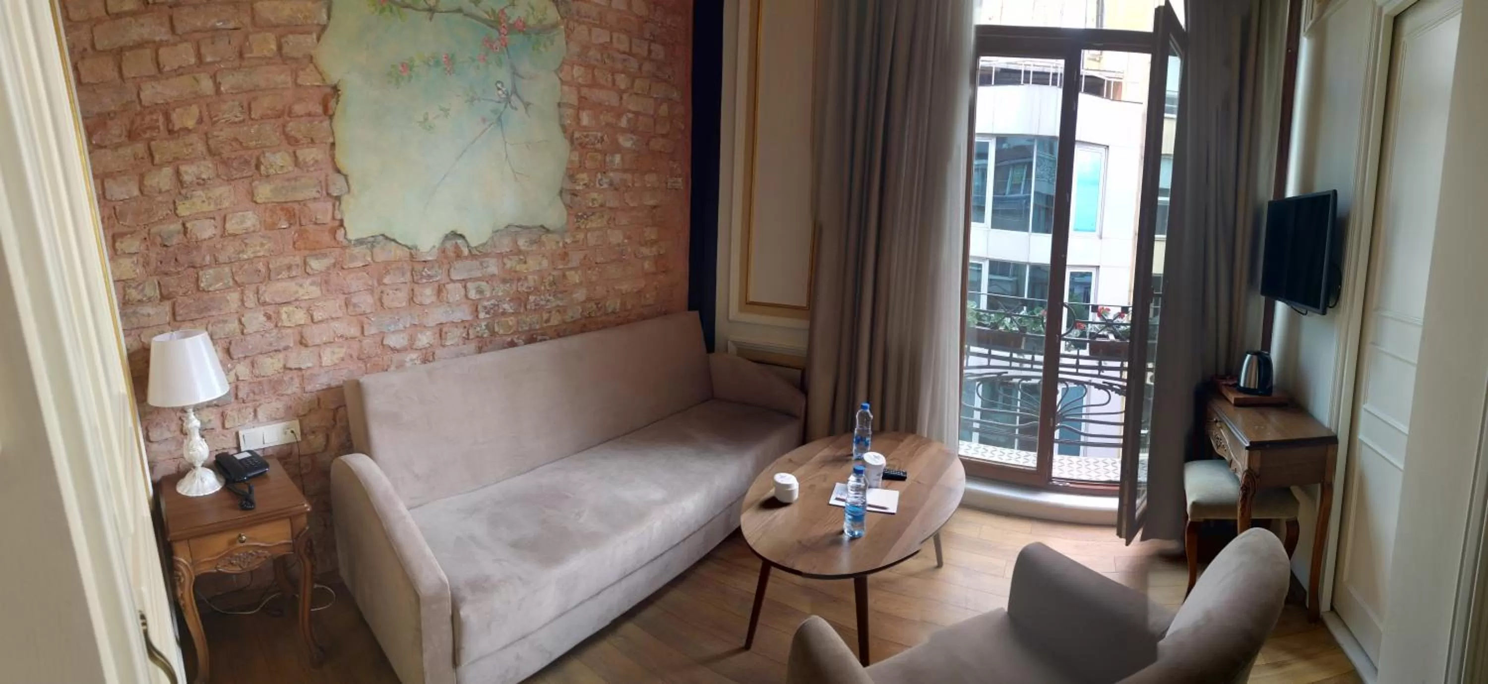 Living room in Hotel Pera Parma