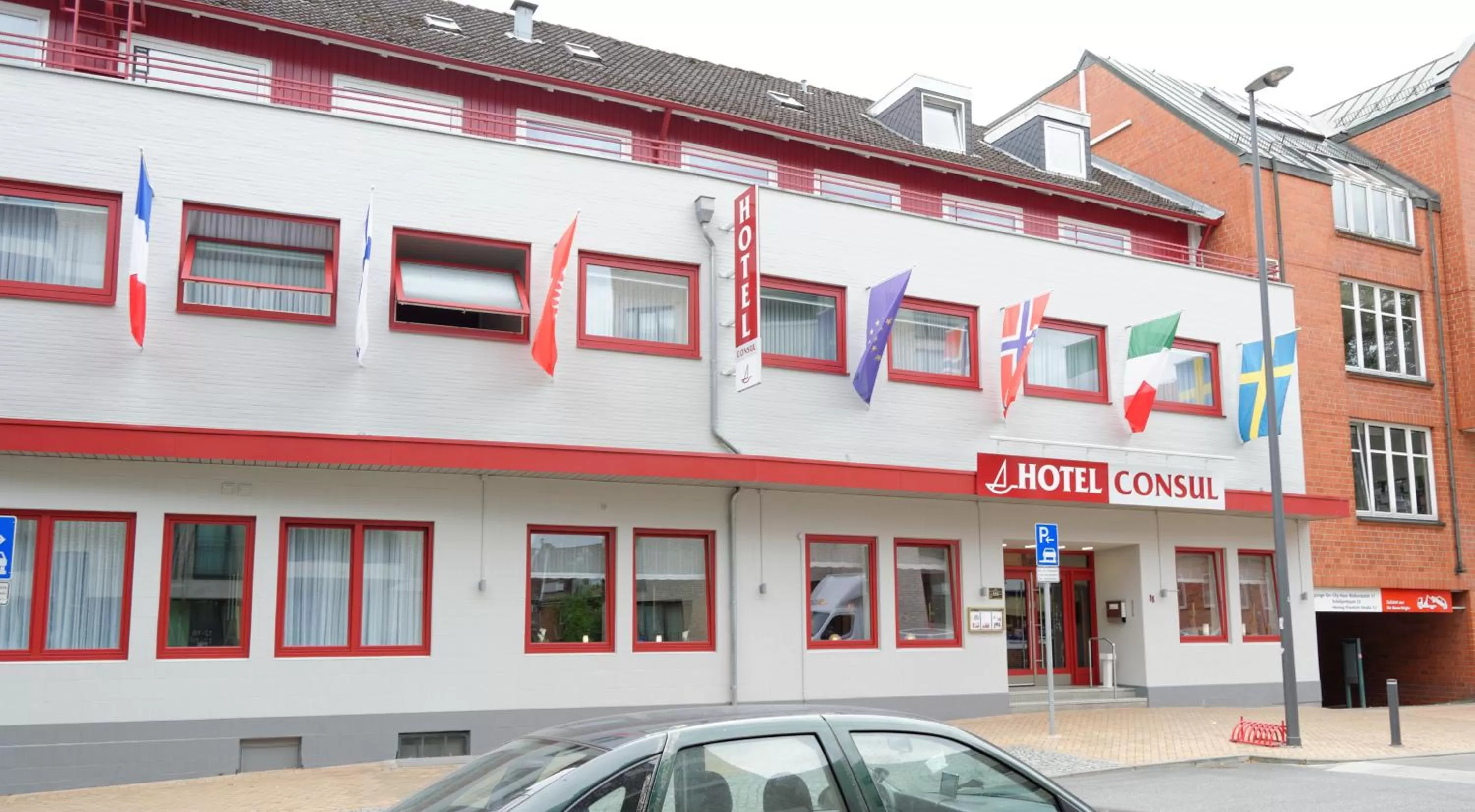 Facade/entrance in Hotel Consul