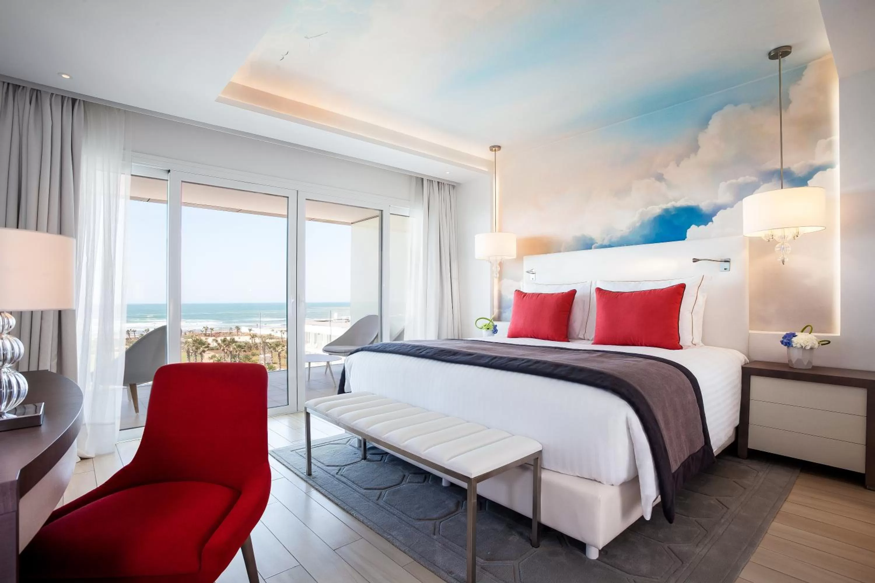 Bedroom, Bed in Vichy Célestins Spa Hôtel Casablanca