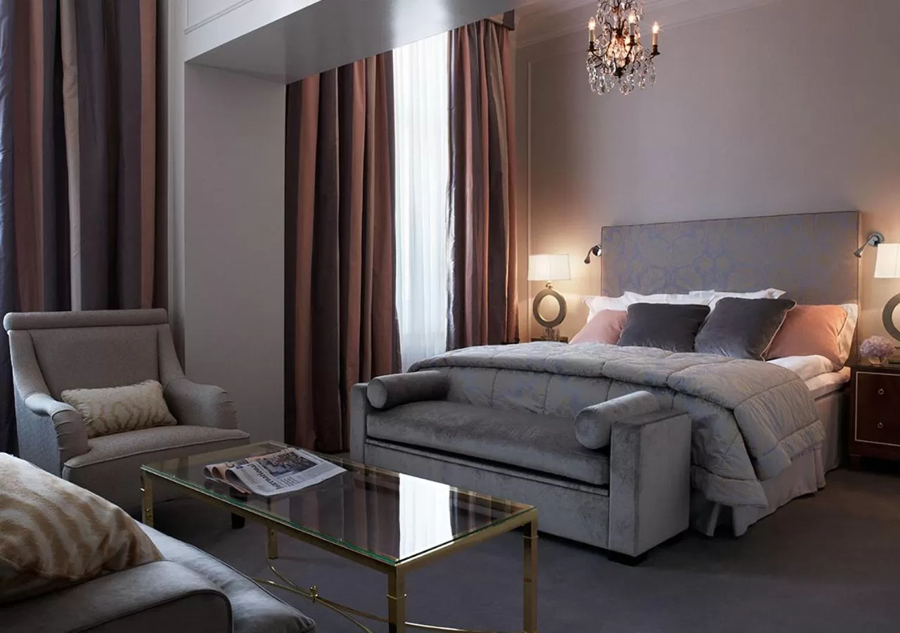 Bed in Grand Hôtel Stockholm