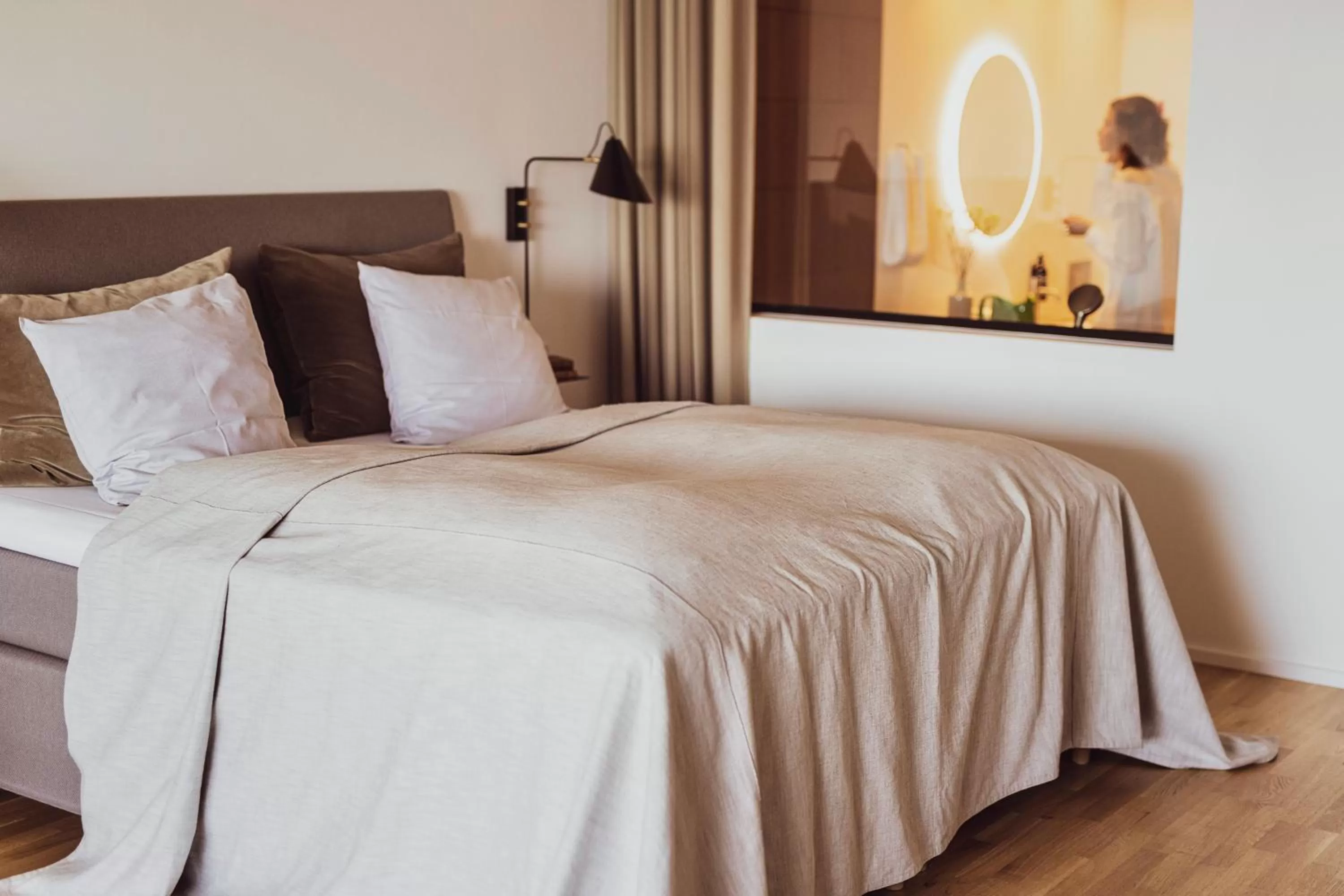 Bedroom in Langhoff & Juul Boutique Hotel og Restaurant