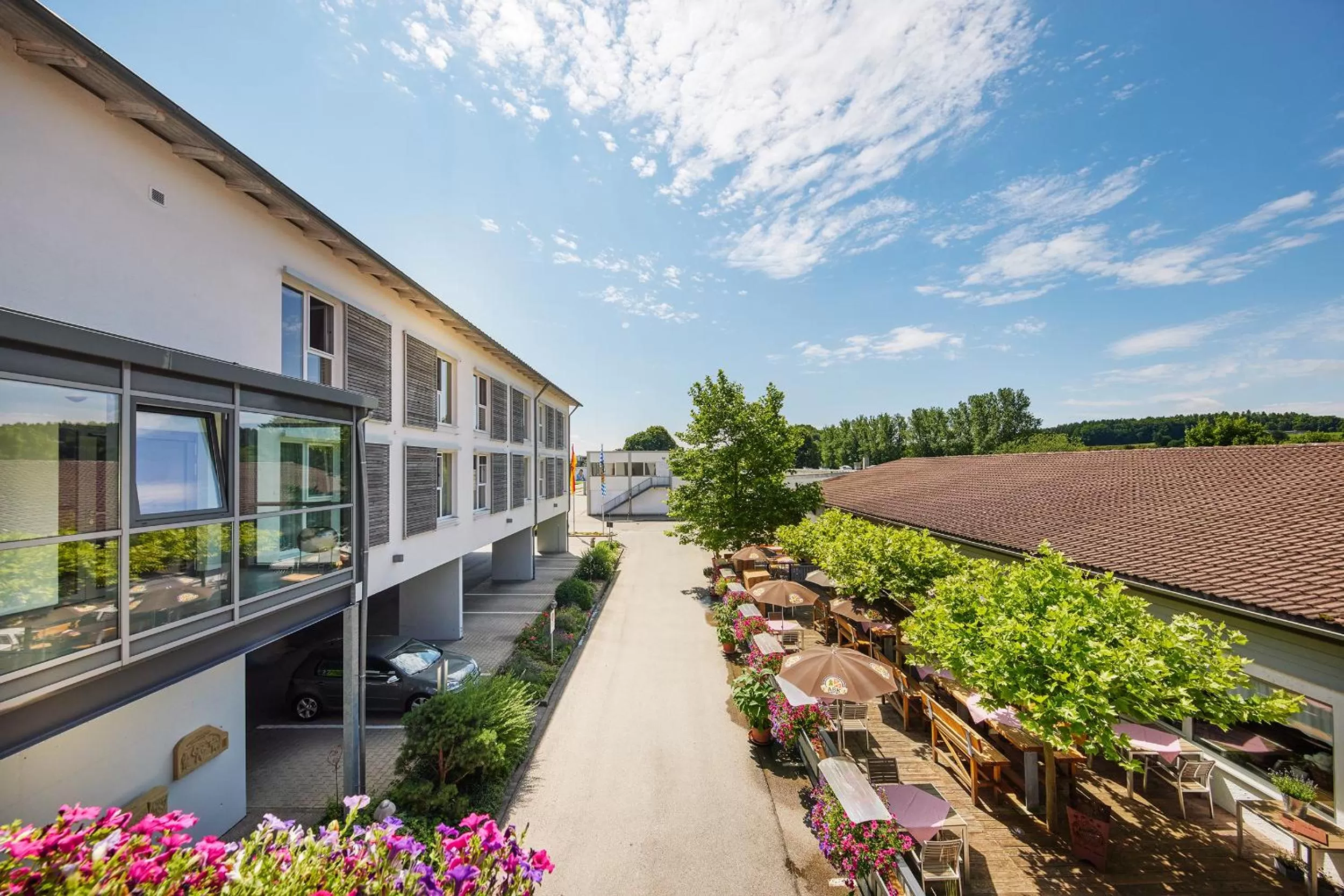 Property building in Hotel Am Kamin