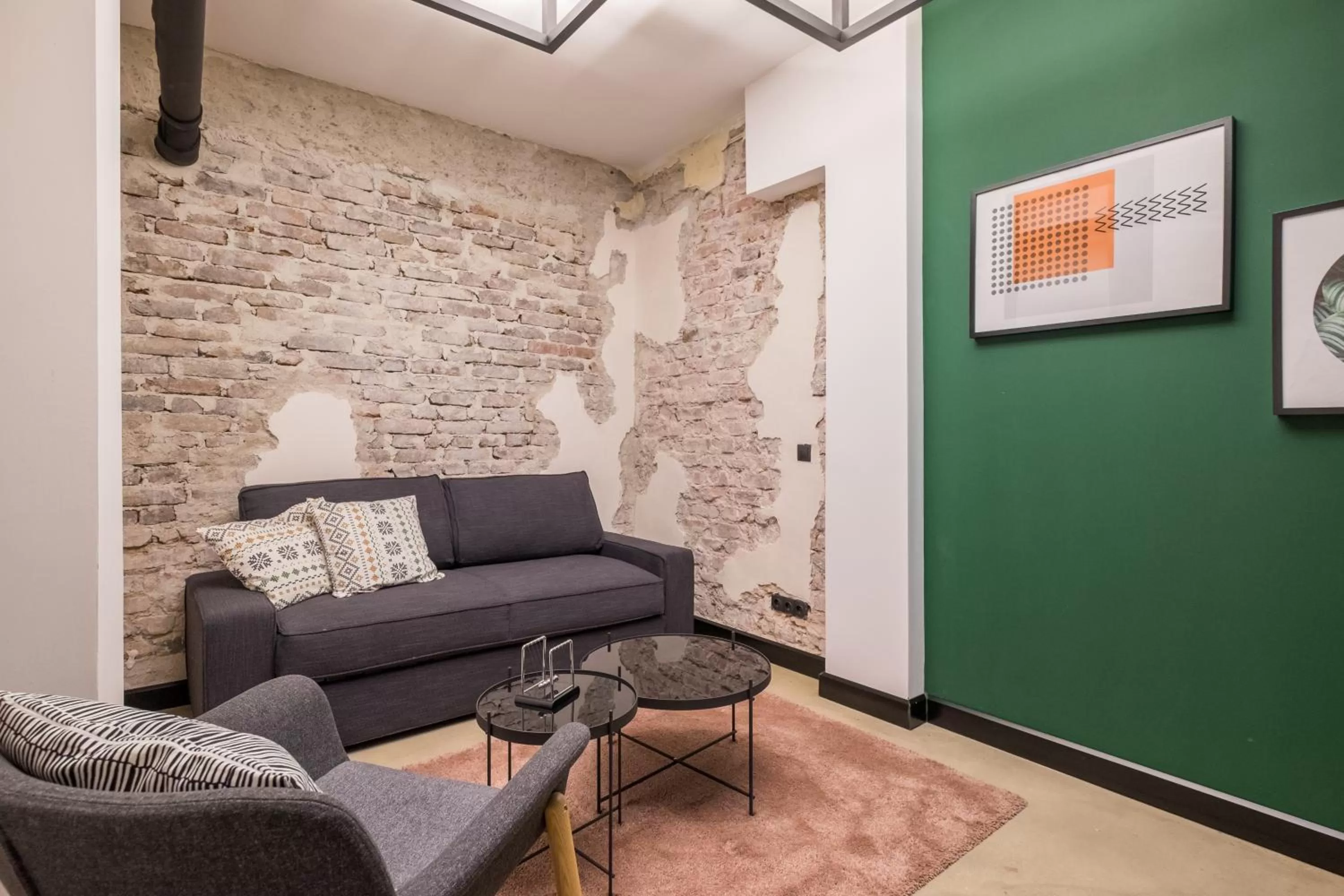 Living room in R34 Boutique Hotel