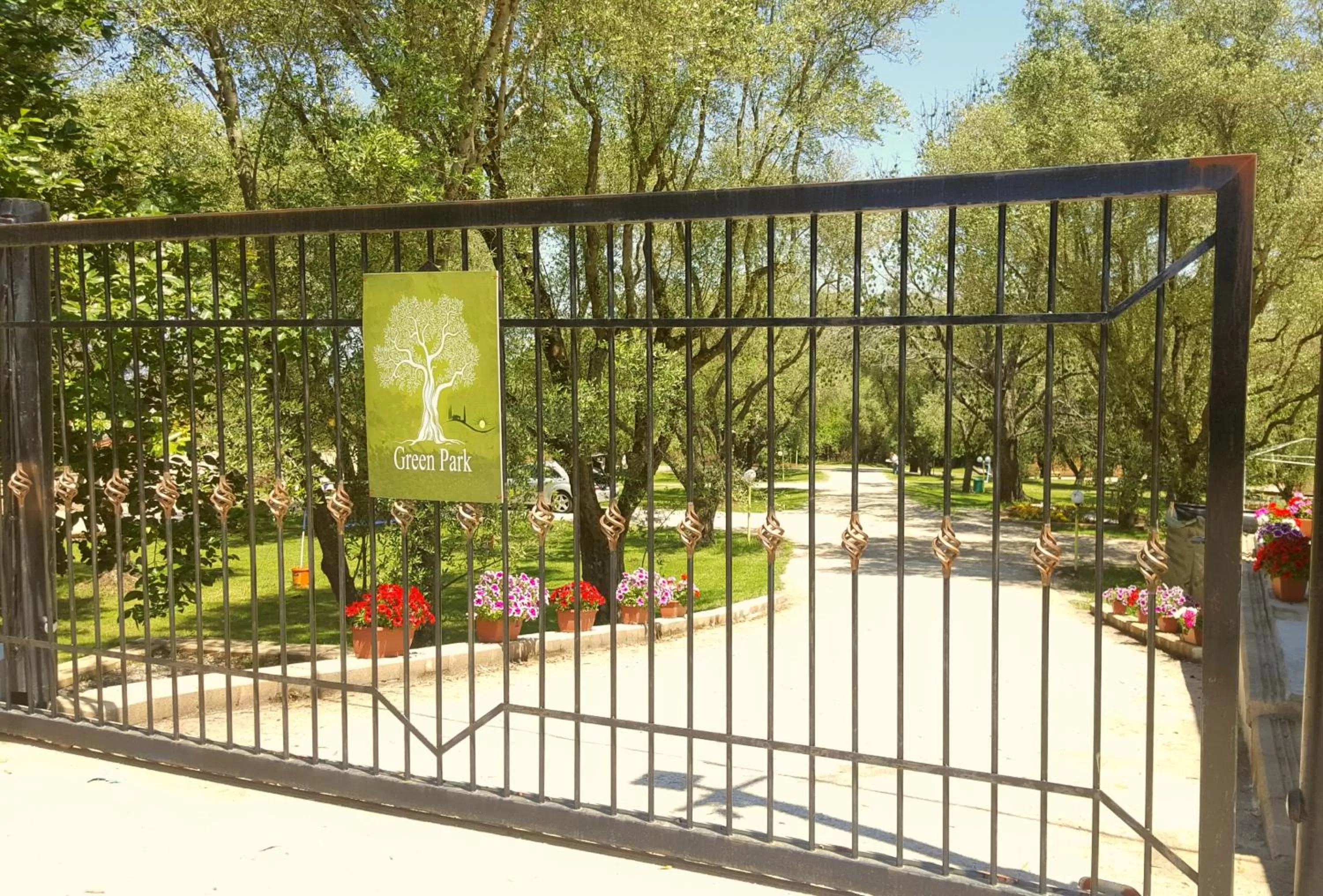 Garden view in Green Park Hotel & Residence