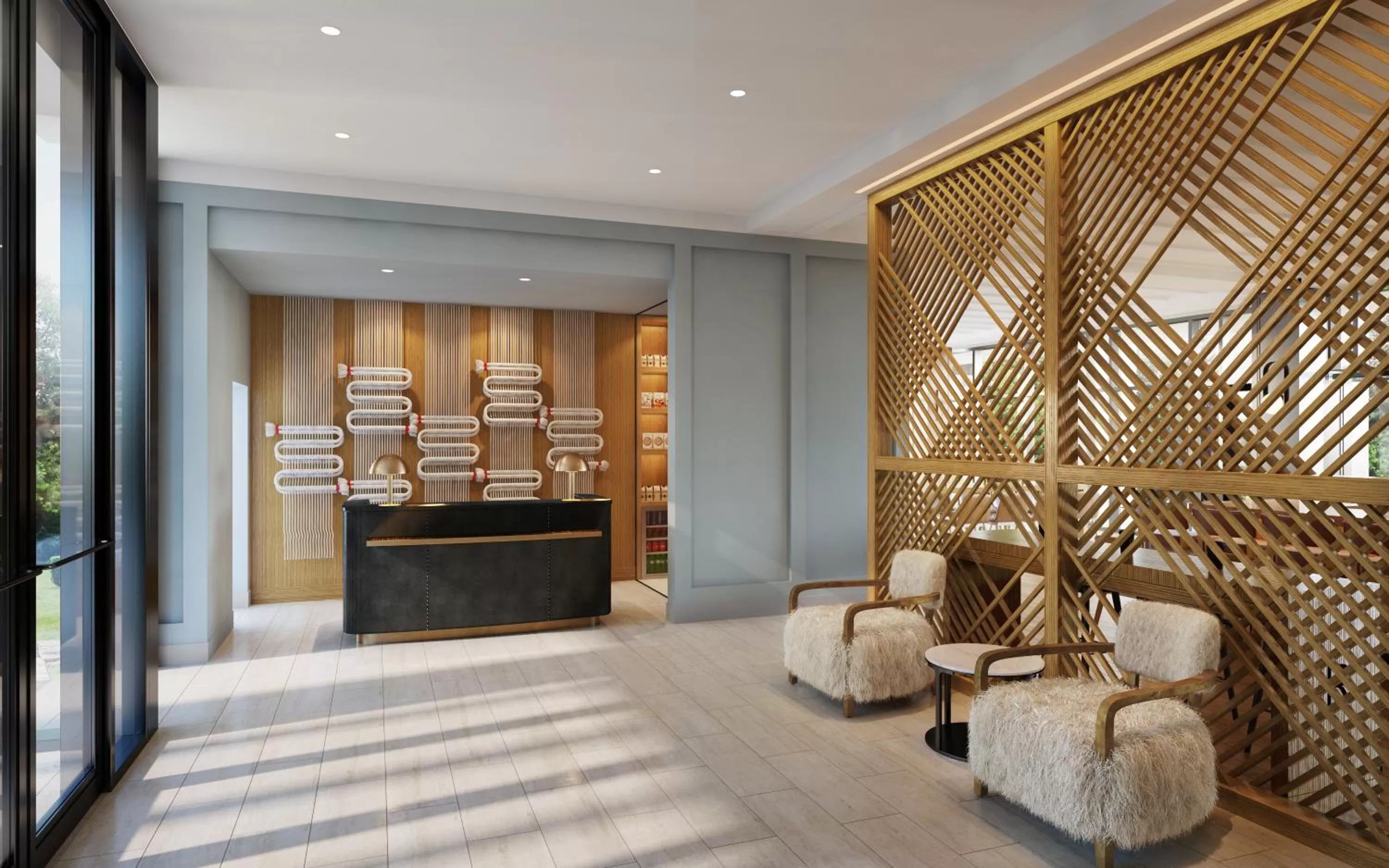 Lobby or reception in The Highlander at Radford, Tapestry Collection by Hilton