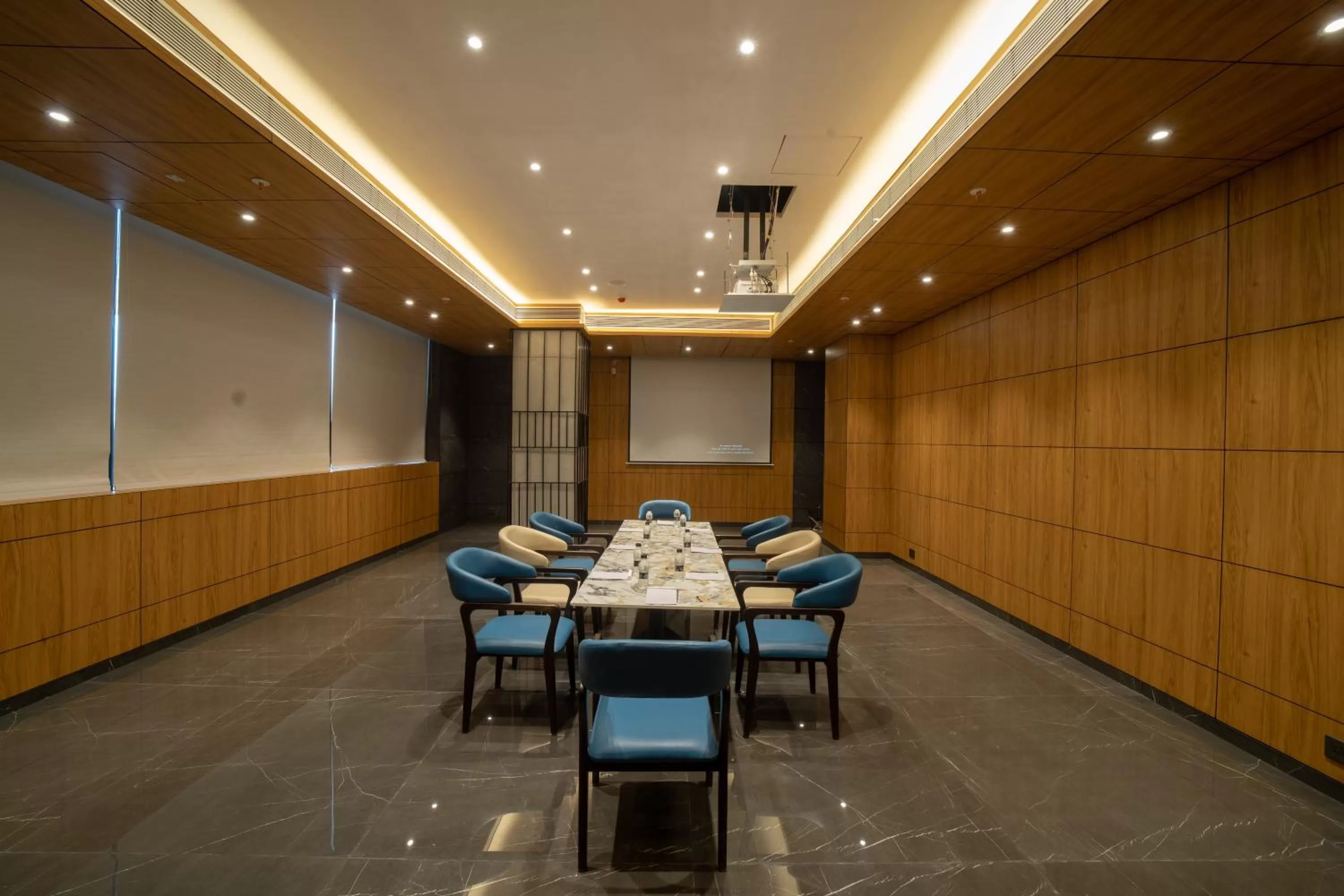 Meeting/conference room in The Monarch at Chakan MIDC, Pune