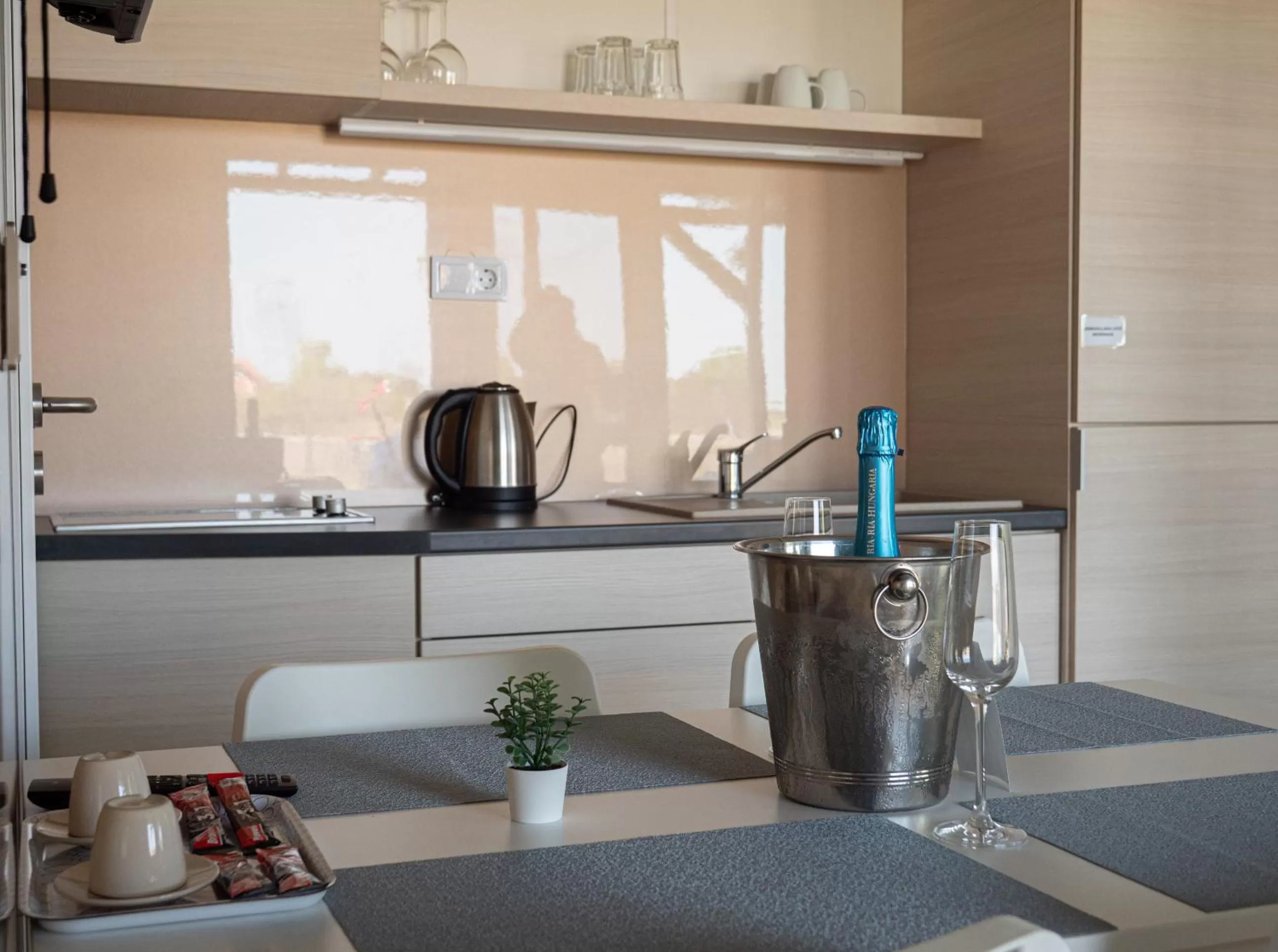 Coffee/tea facilities in Tisza-tó Apartmanpark