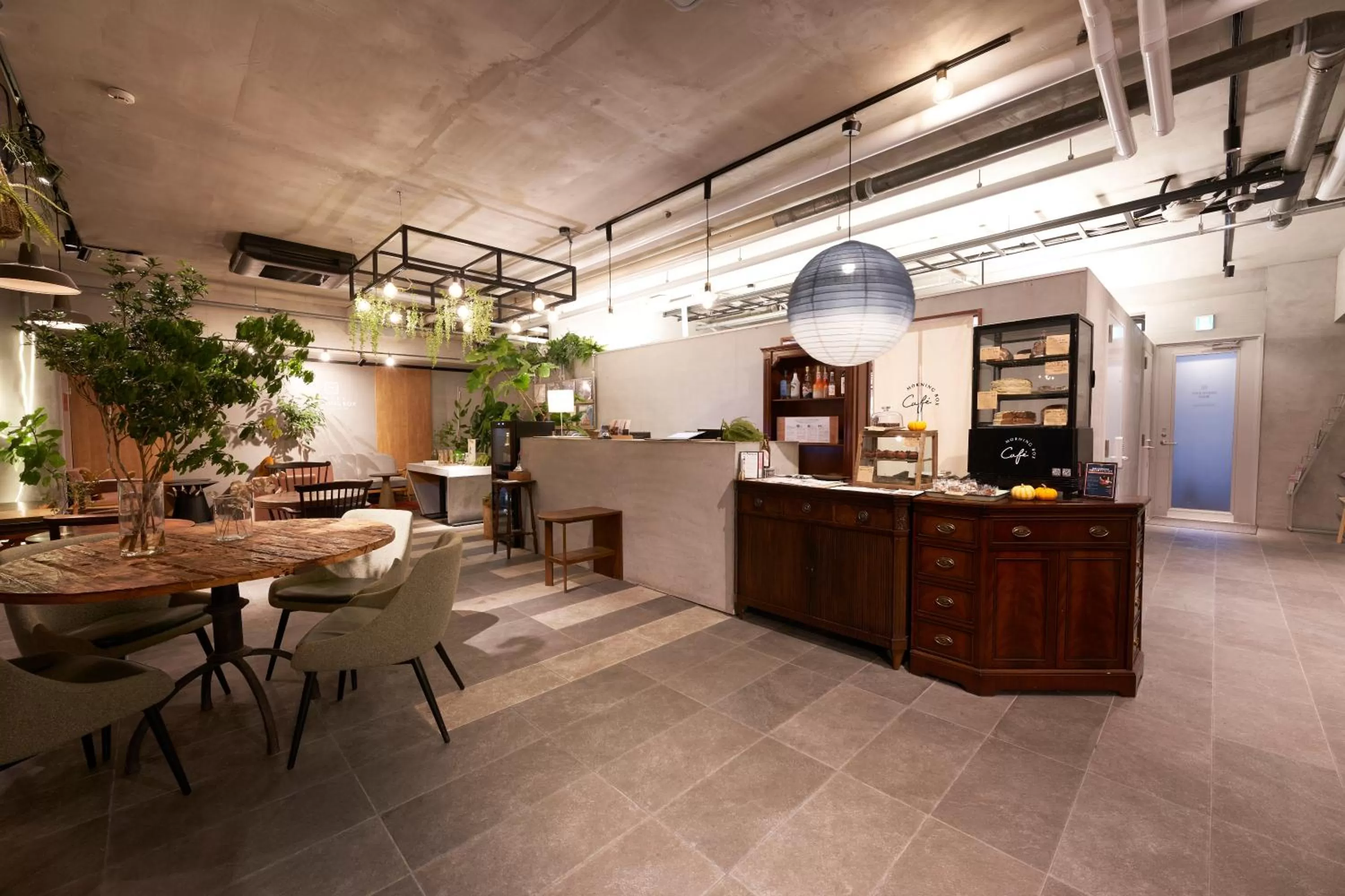 Lobby or reception in Hotel Morning Box Osaka Shinsaibashi