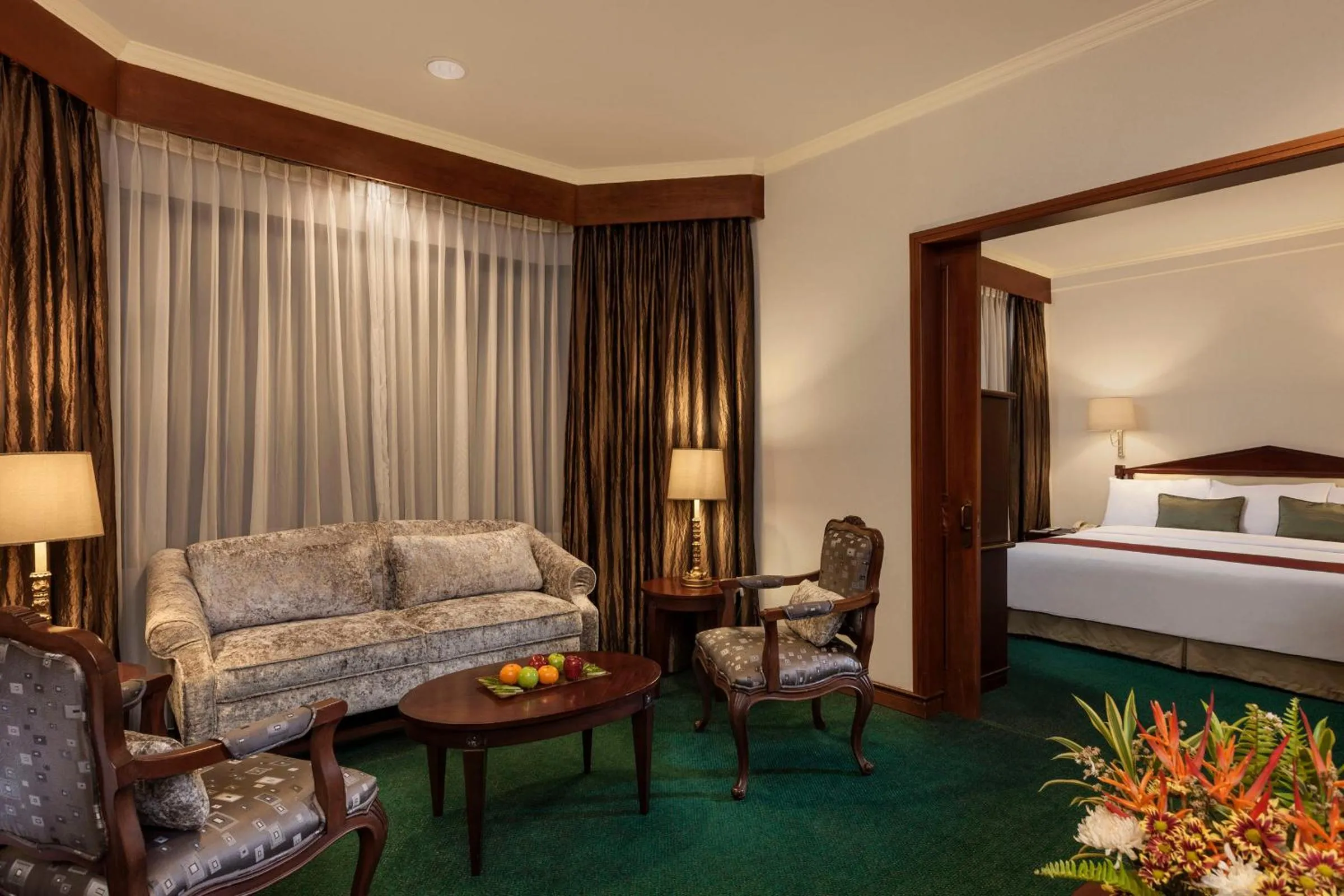 Living room, Bed in Prime Plaza Hotel Purwakarta