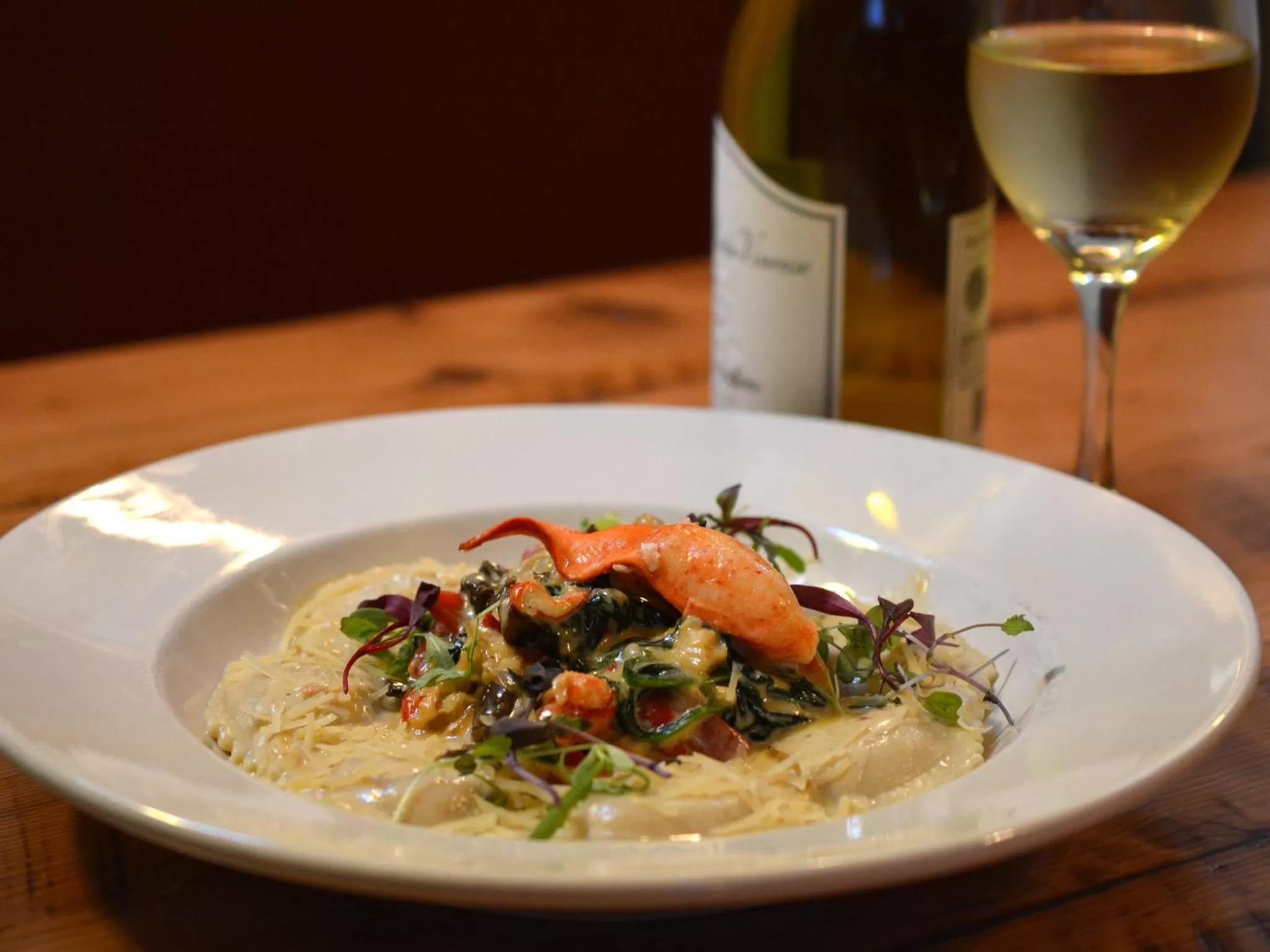 Food close-up in Hyde Away Inn