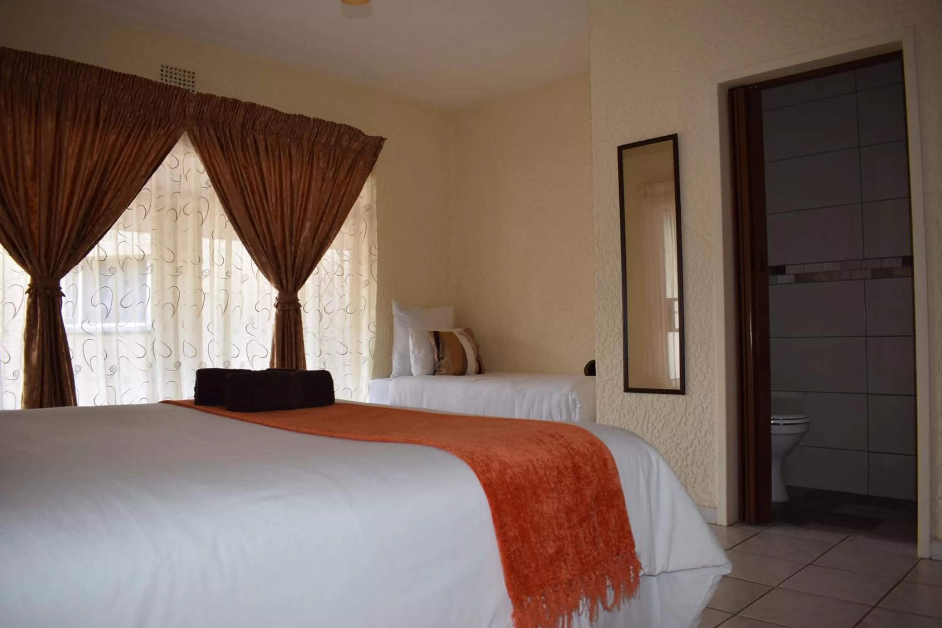 Bed in Moye Guest House